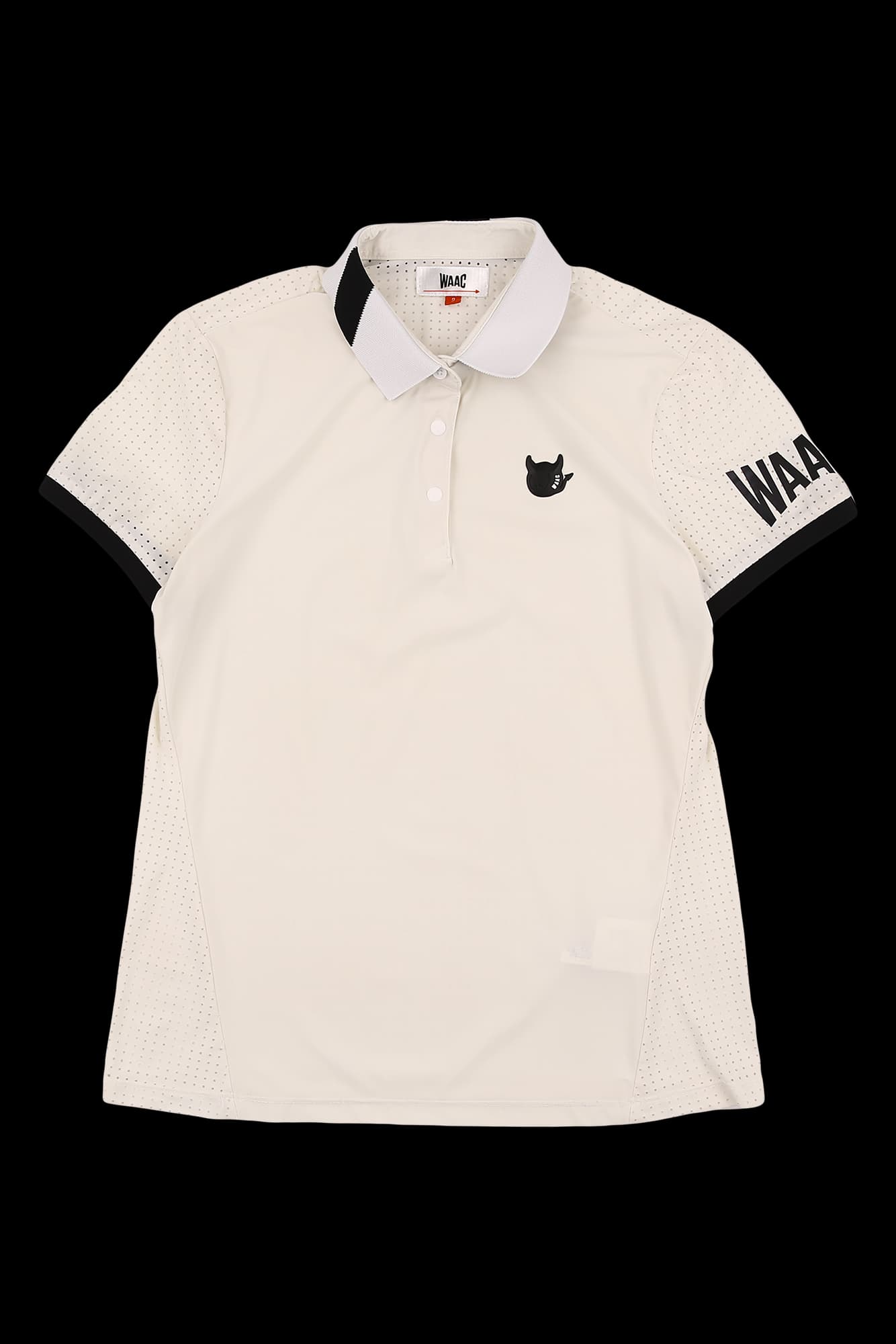 펀칭카라 반팔 티셔츠