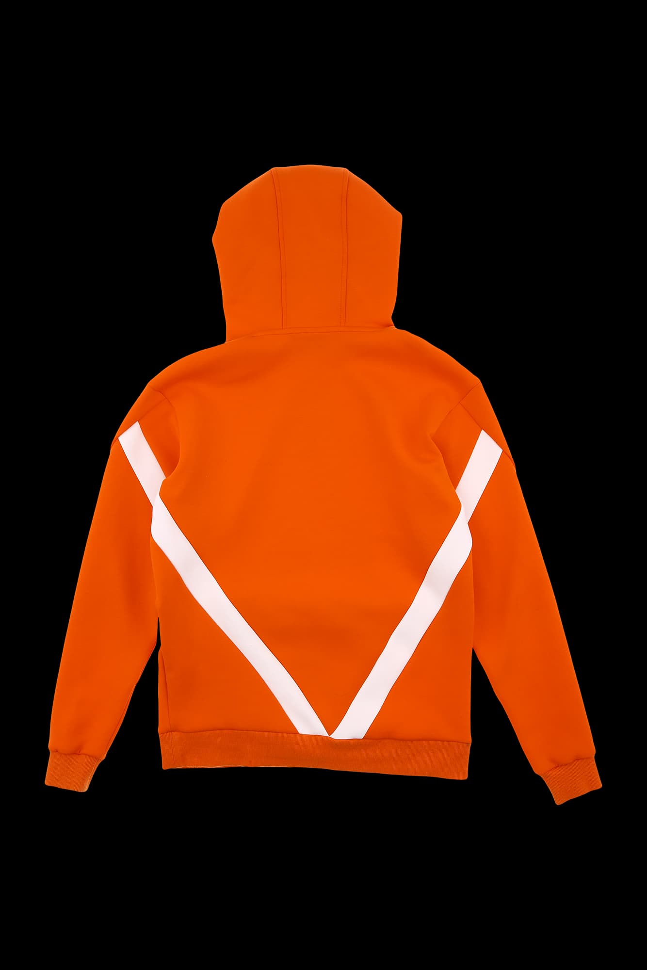 [남성]  심볼 로고 프린트 배색 후드 