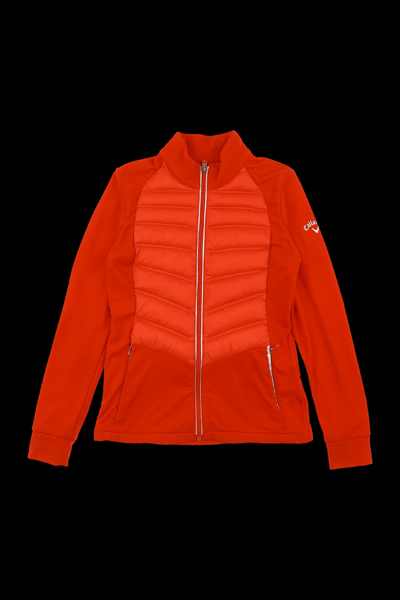 긴팔 부분앞패딩 