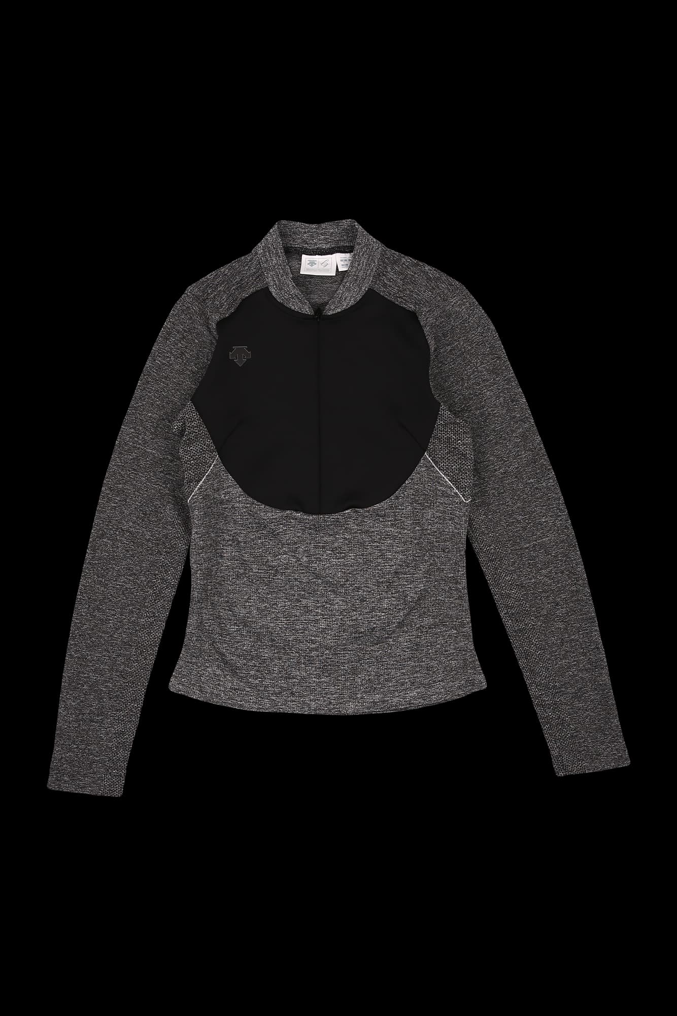 지퍼 긴팔 니트