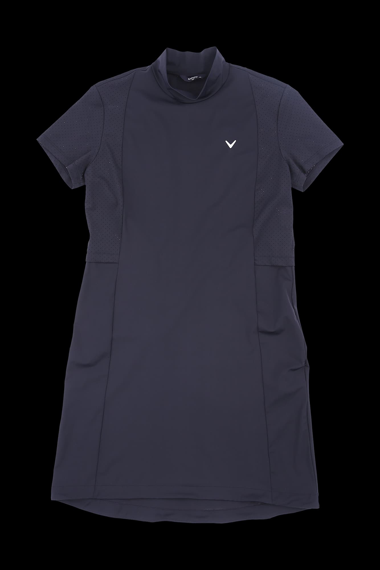 폴라 반팔 원피스