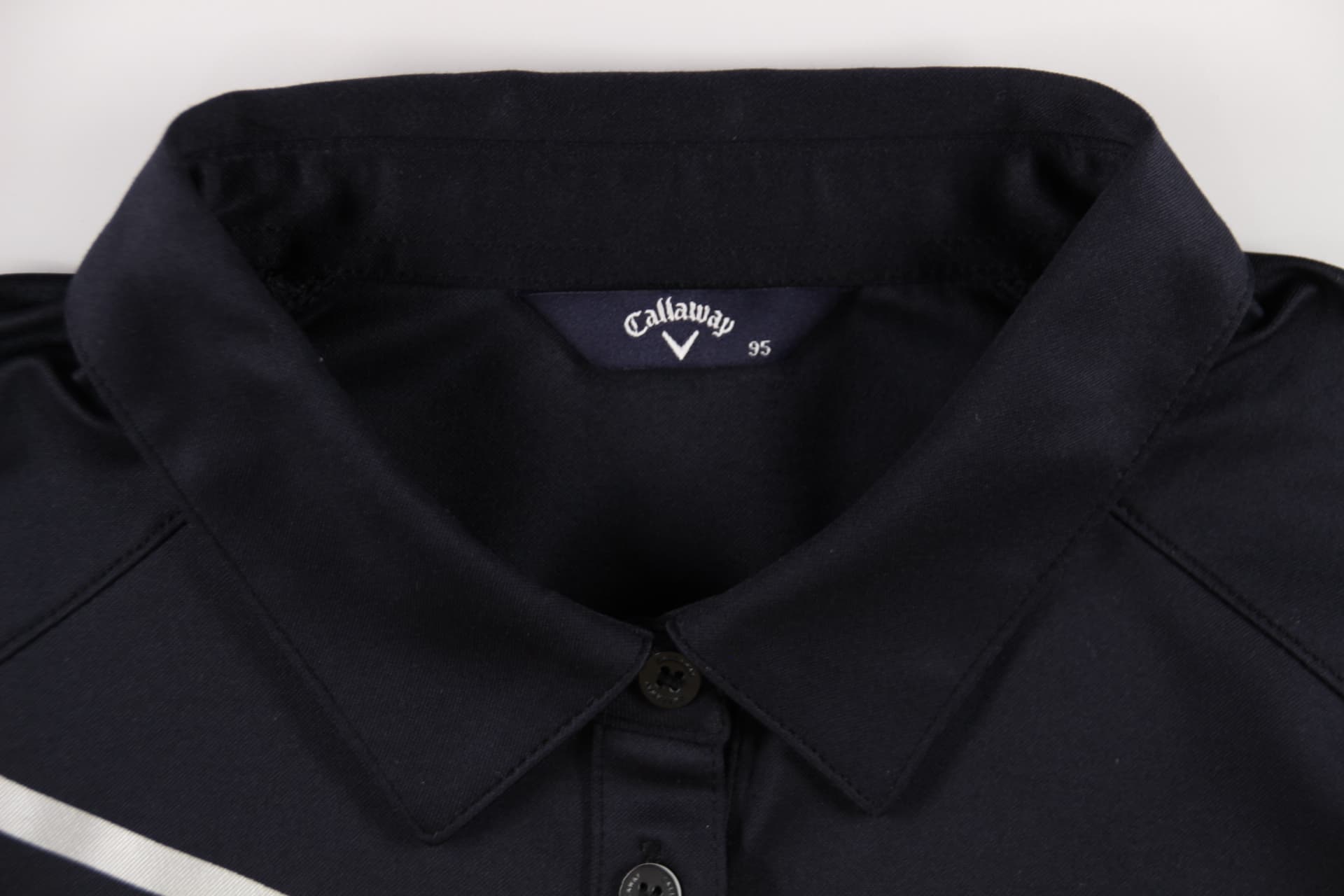 배색 라인 긴팔 카라 티셔츠