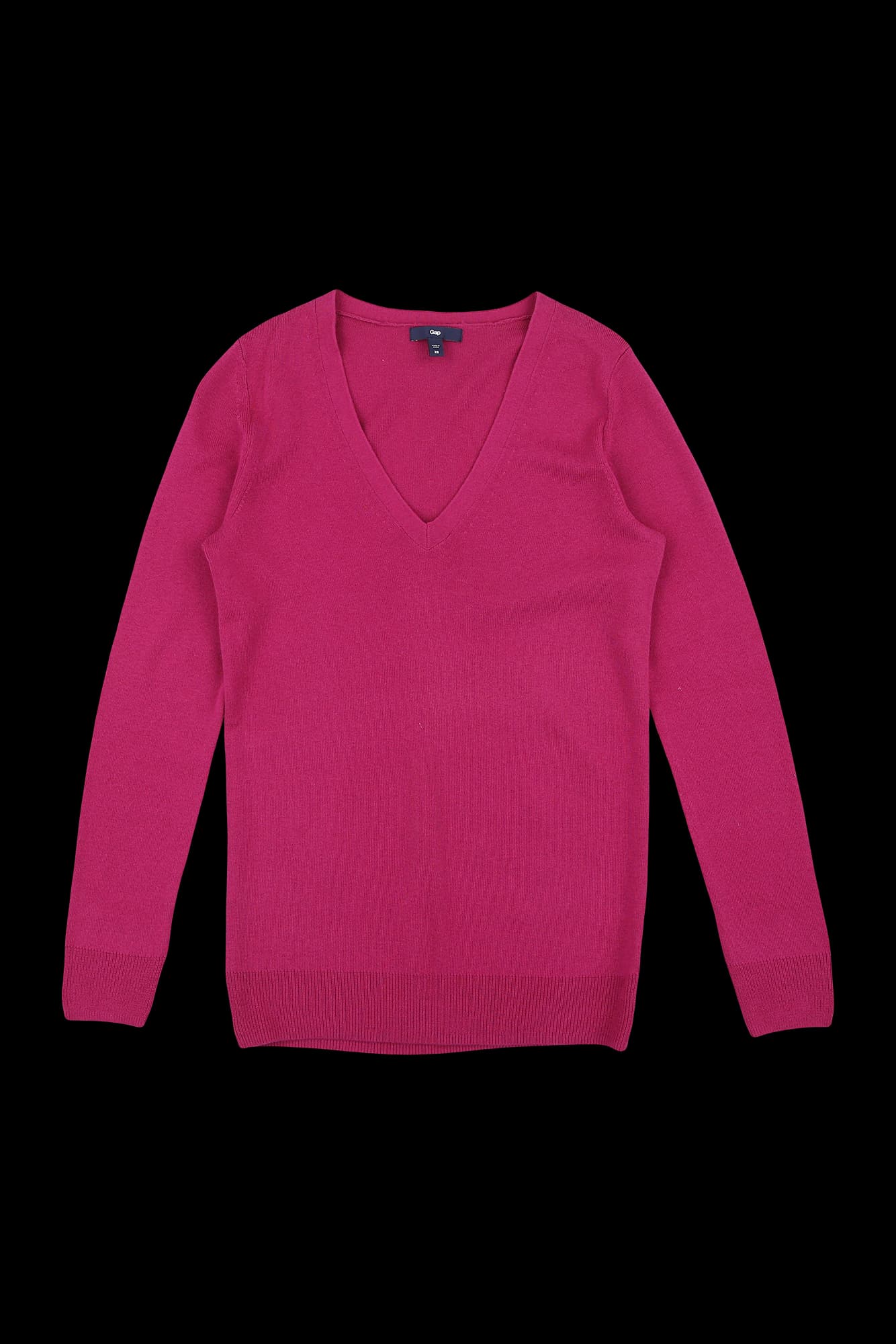 브이넥 긴팔 니트