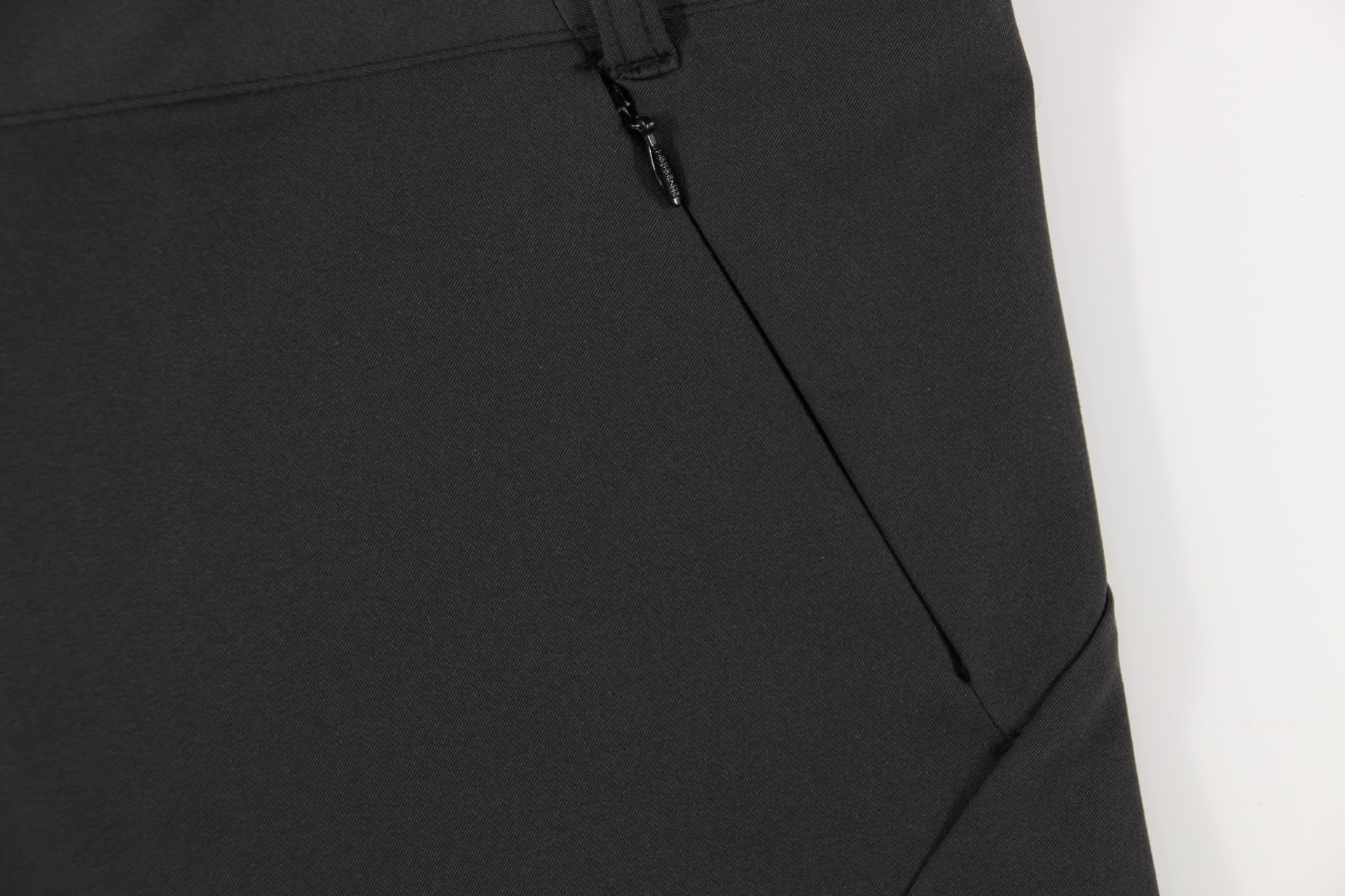 사이드 절개 라인 롱팬츠