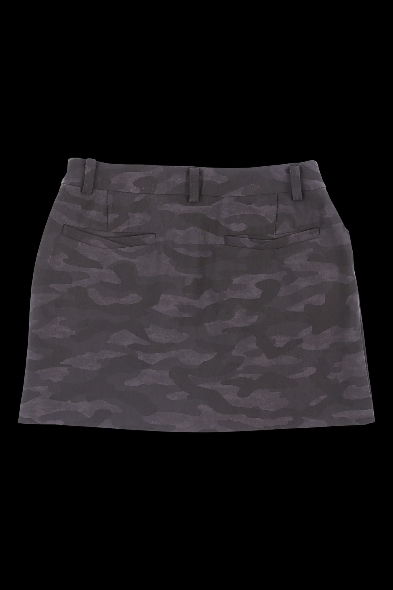 밀리터리 사선 포켓 스커트