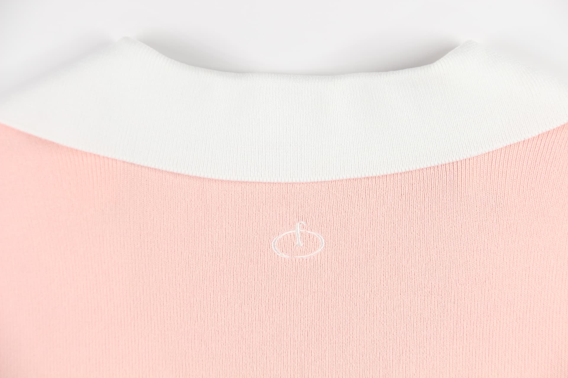 카라 니트 숏 원피스