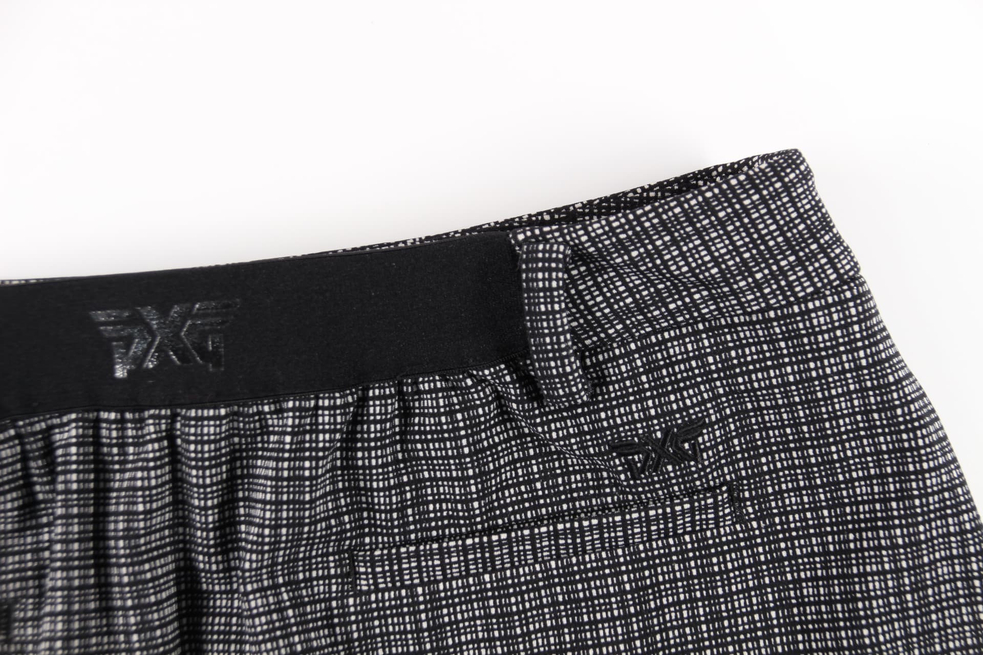 패턴 밴딩 스커트