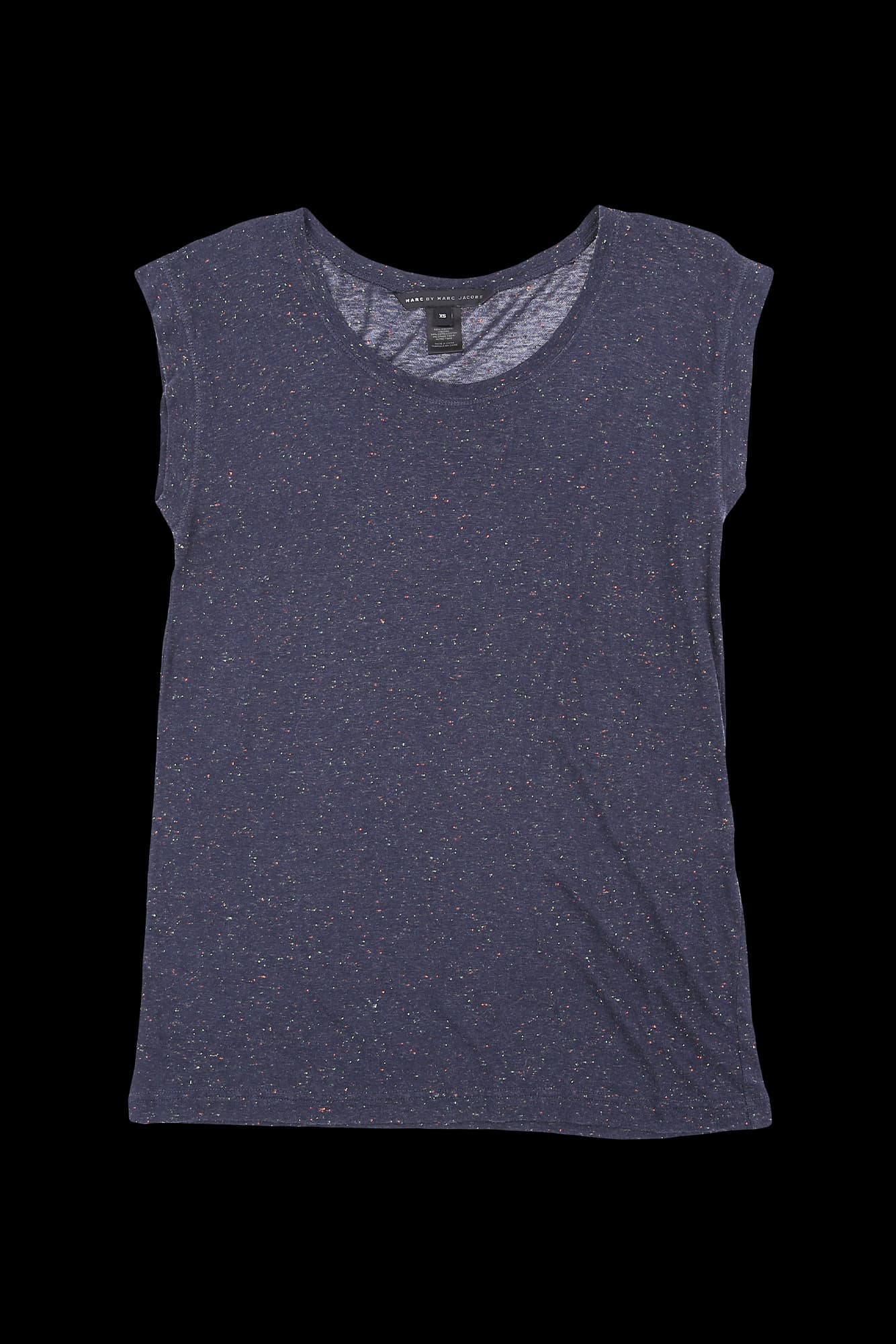 비스코스 라운드 반팔티