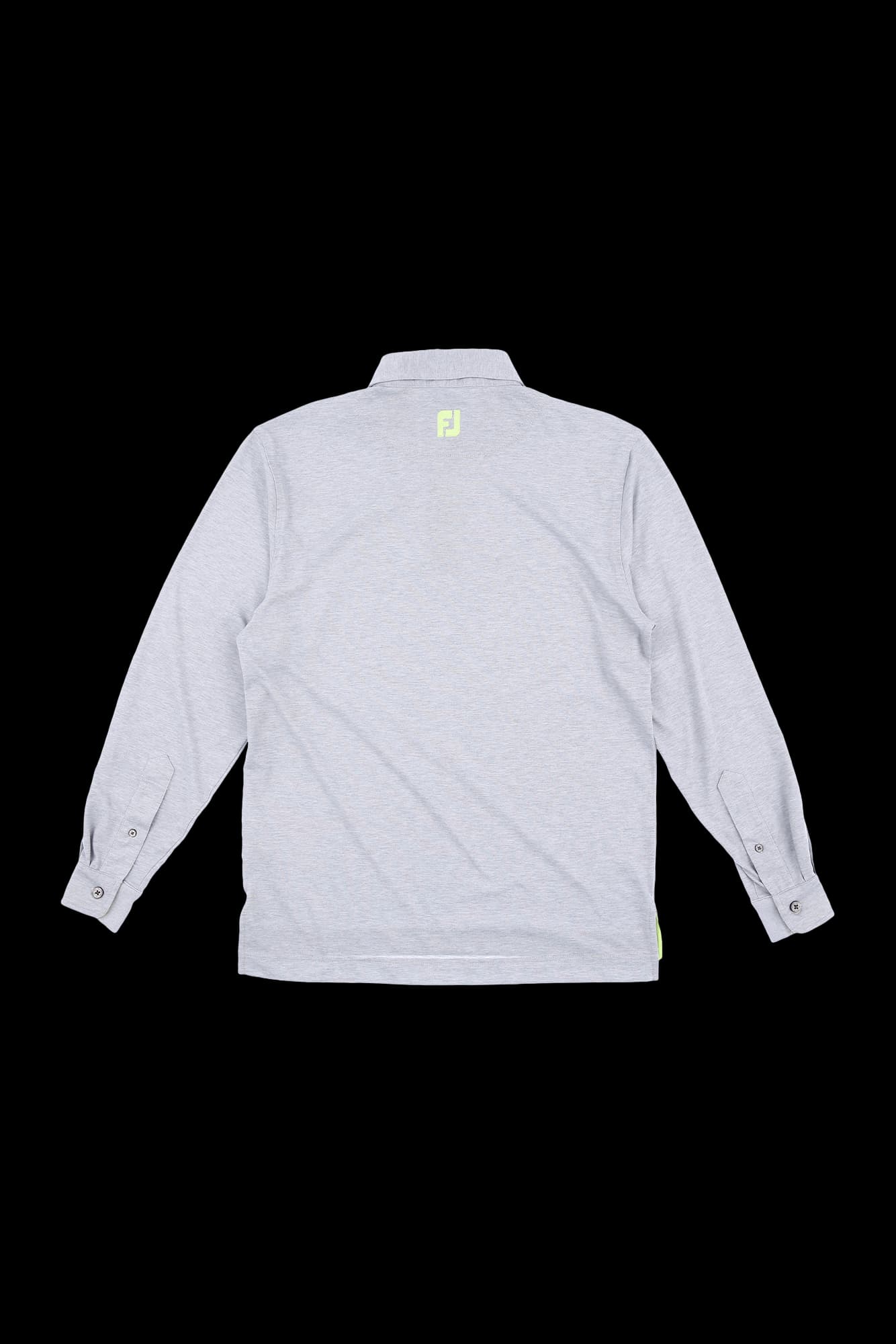 [남성] 로고 배색 긴팔 카라 티셔츠