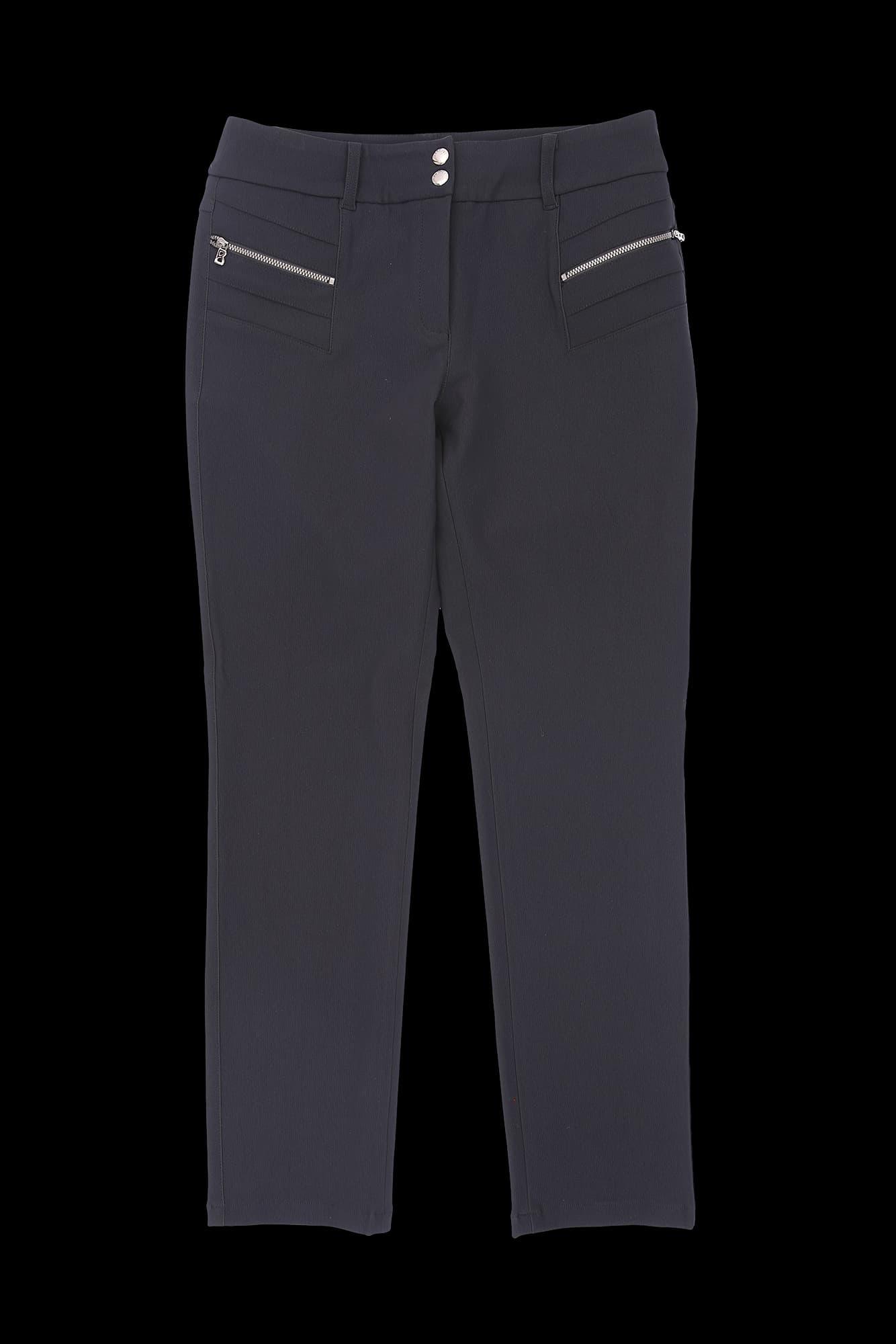 잔골지 지퍼 팬츠