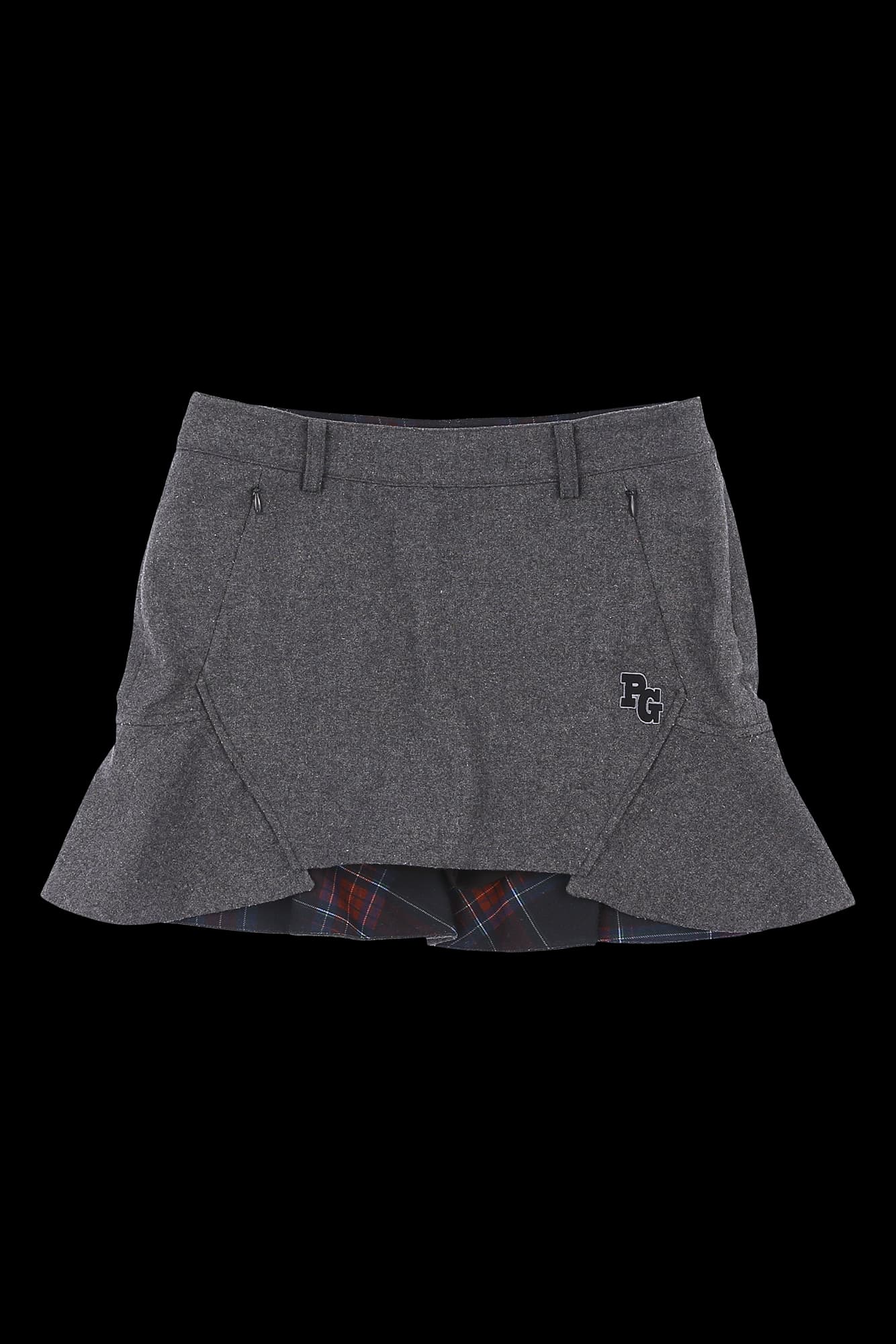 기모 모직 플레어 스커트