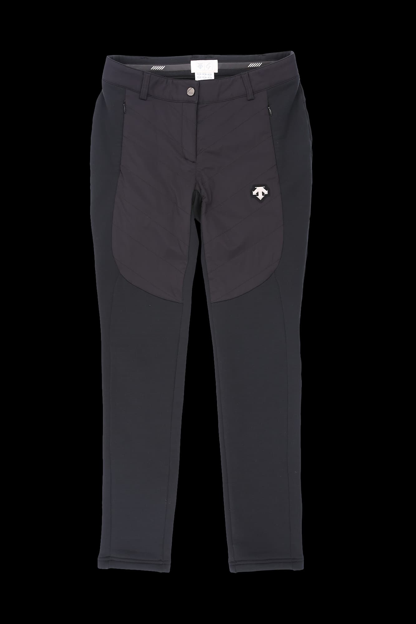 사선 퀄팅 기모 팬츠