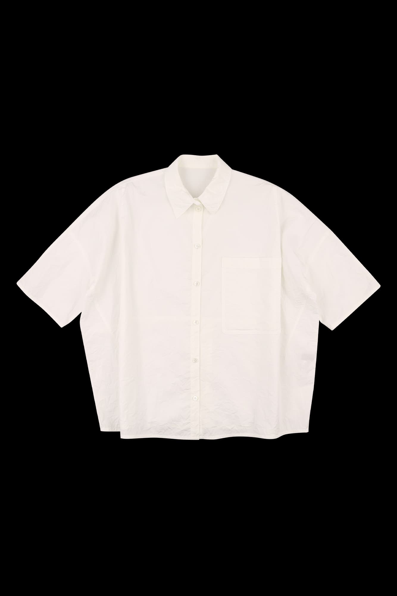 포켓 반팔 셔츠