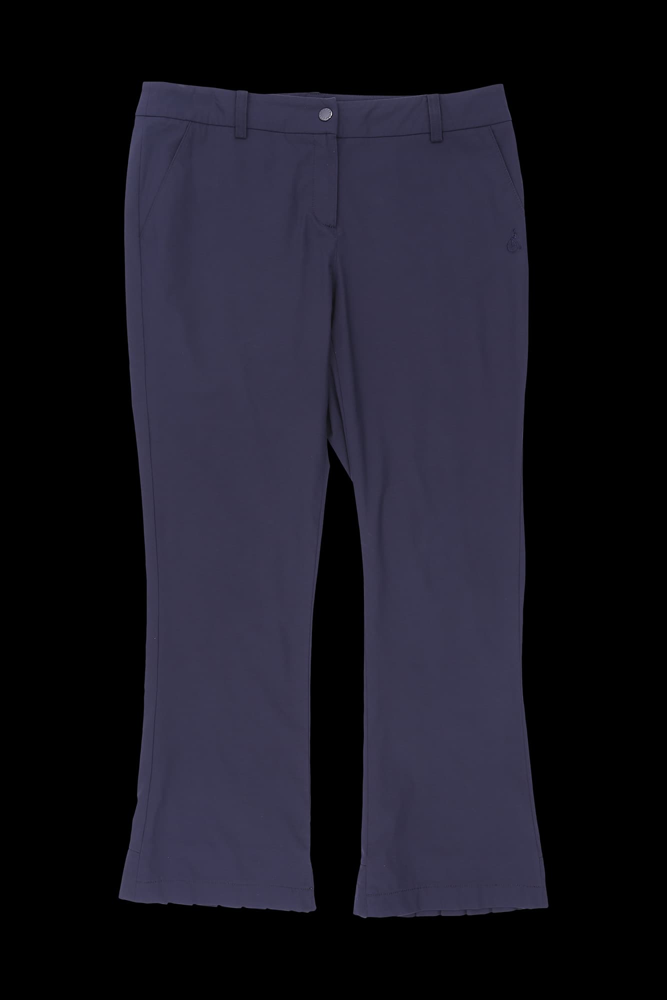 플리츠 밑단 롱팬츠