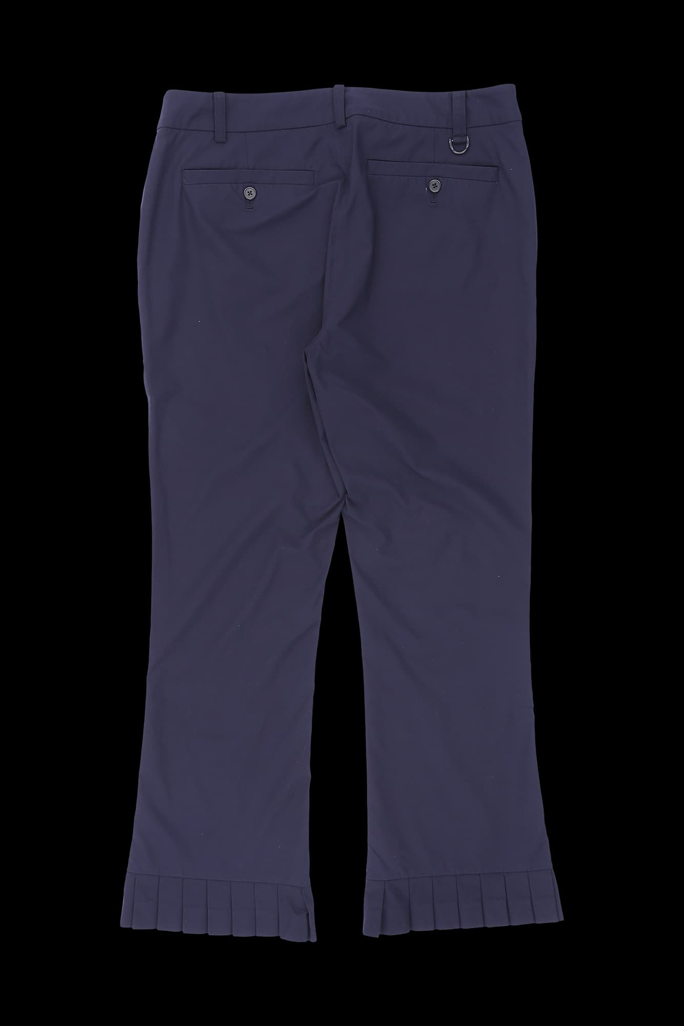 플리츠 밑단 롱팬츠