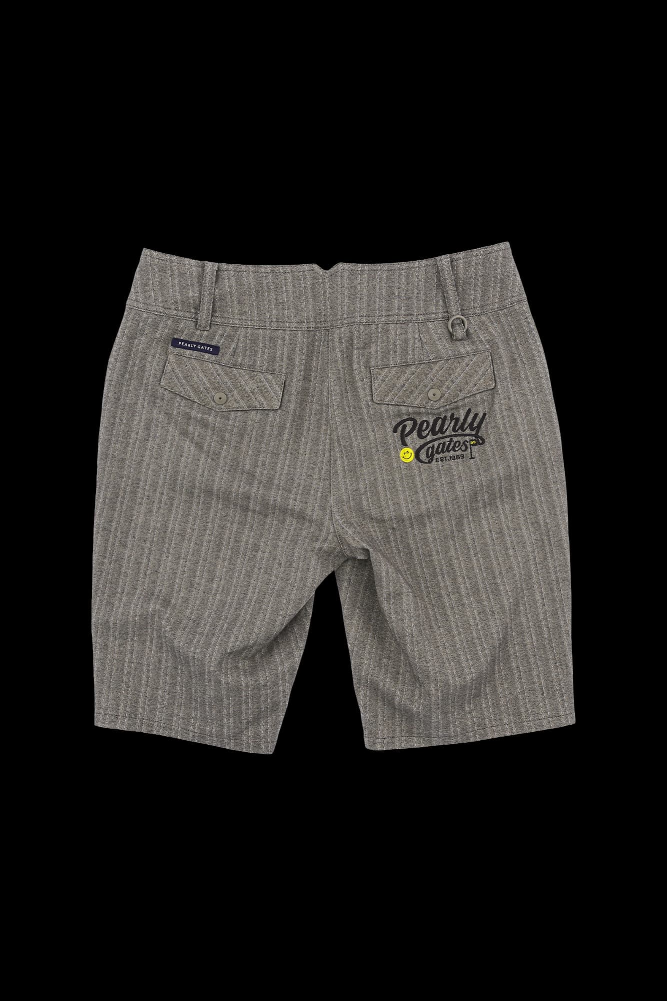 샤이닝 스트라이프 레이온 숏 팬츠