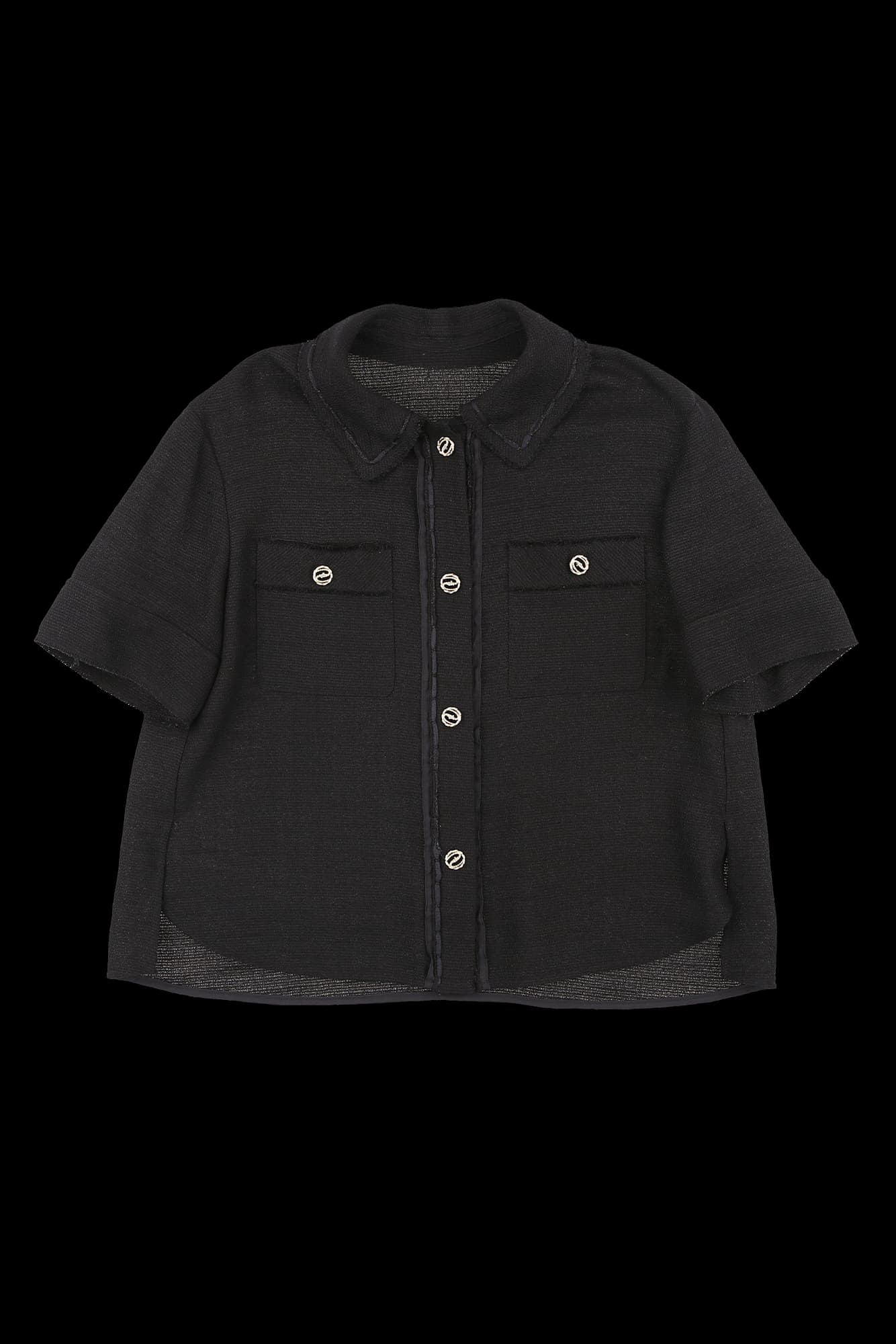 꼬임 버튼 레이온 소프트 자켓