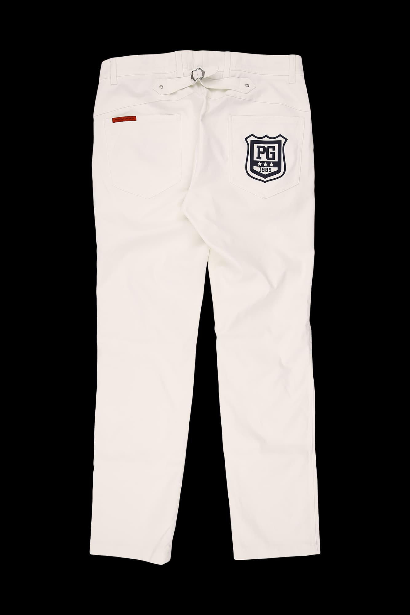 [남성] 뒷버클 스트레이트핏 긴바지