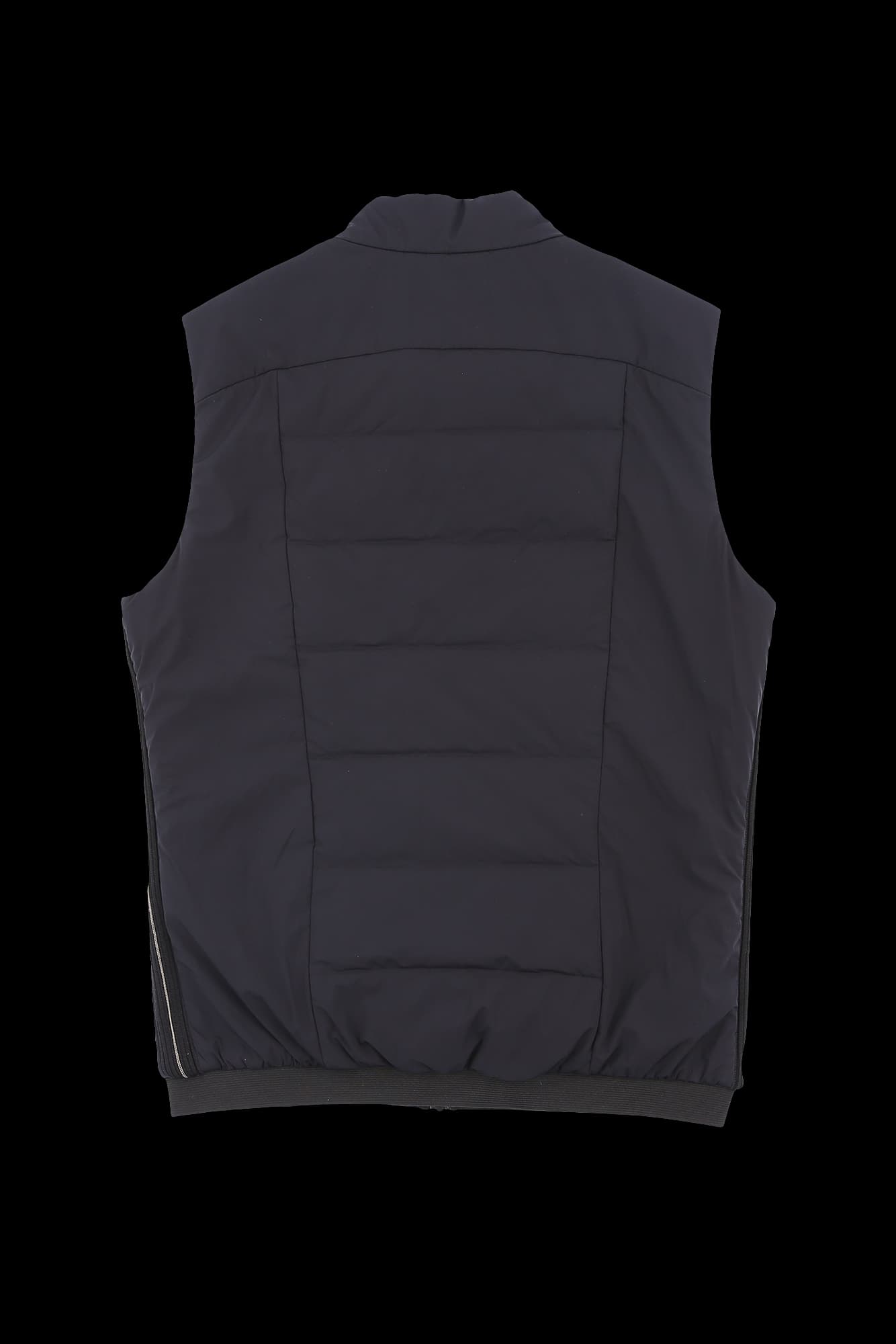 사선 퀄팅 패딩 베스트