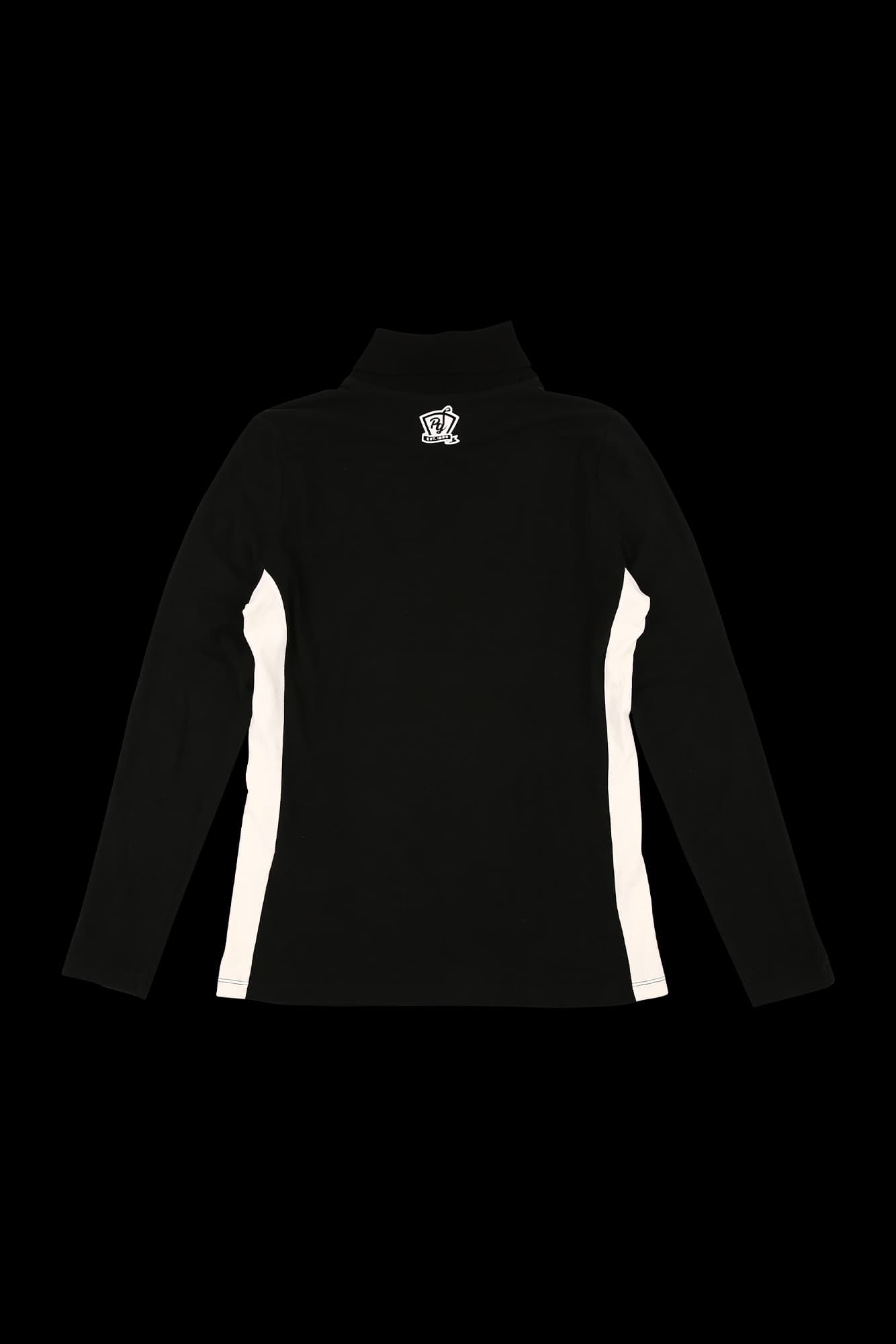 소프트 폴라 카라 트랙라인 긴팔티