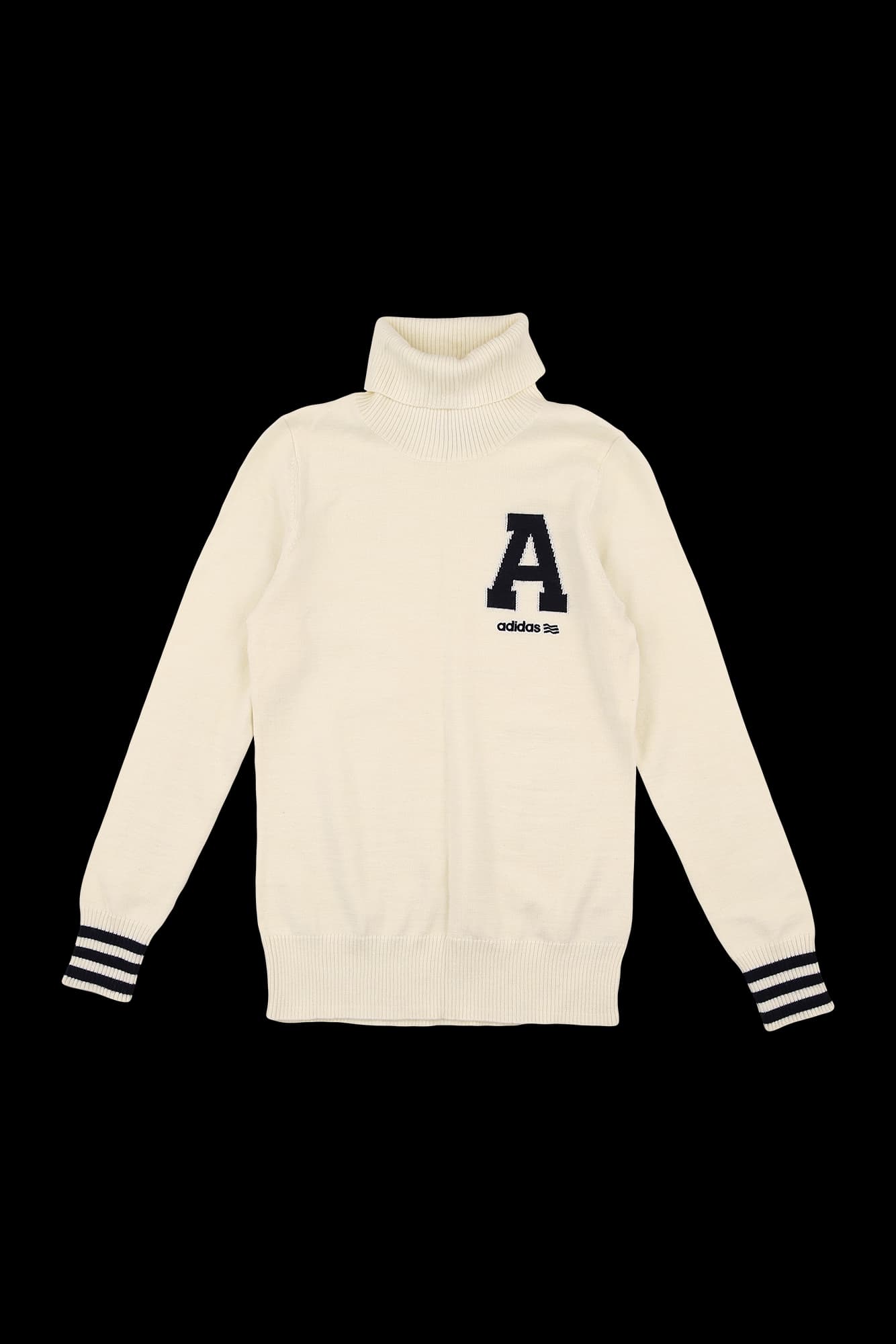 로고 터틀 긴팔 니트