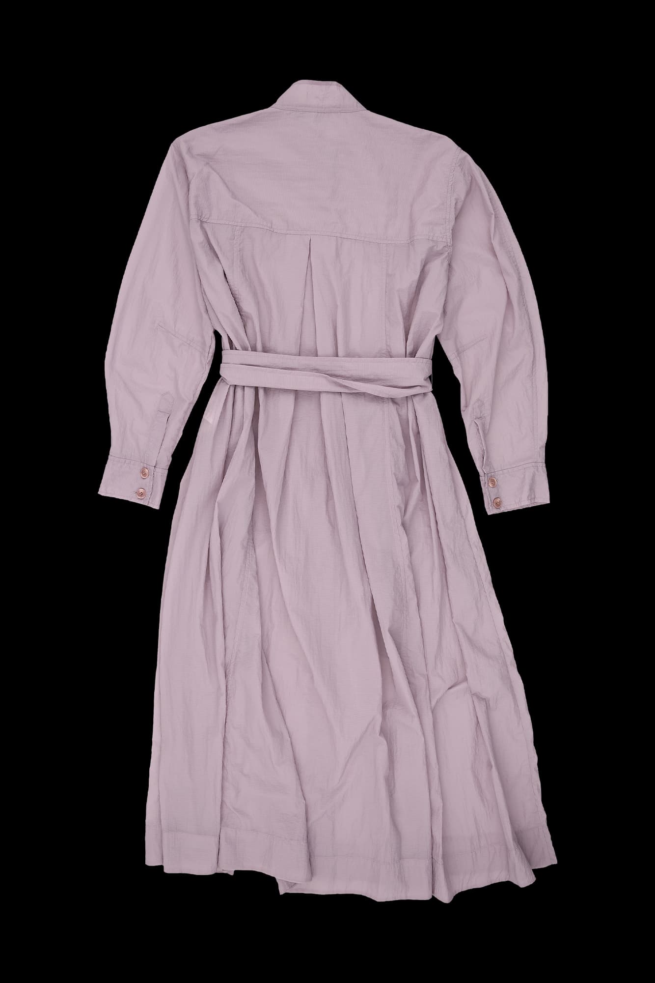 포켓 셔츠 롱 원피스