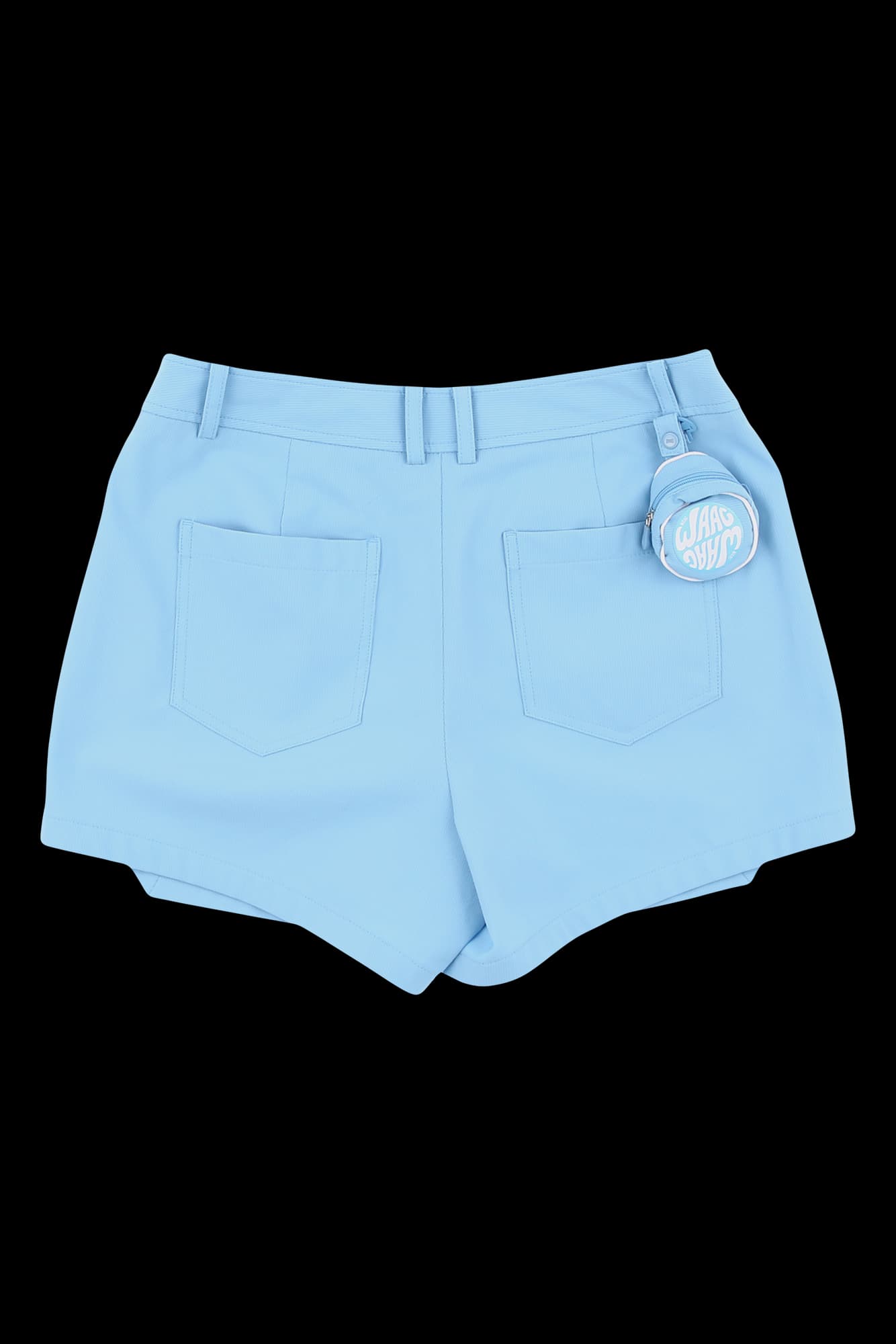 사선 포인트 숏 팬츠