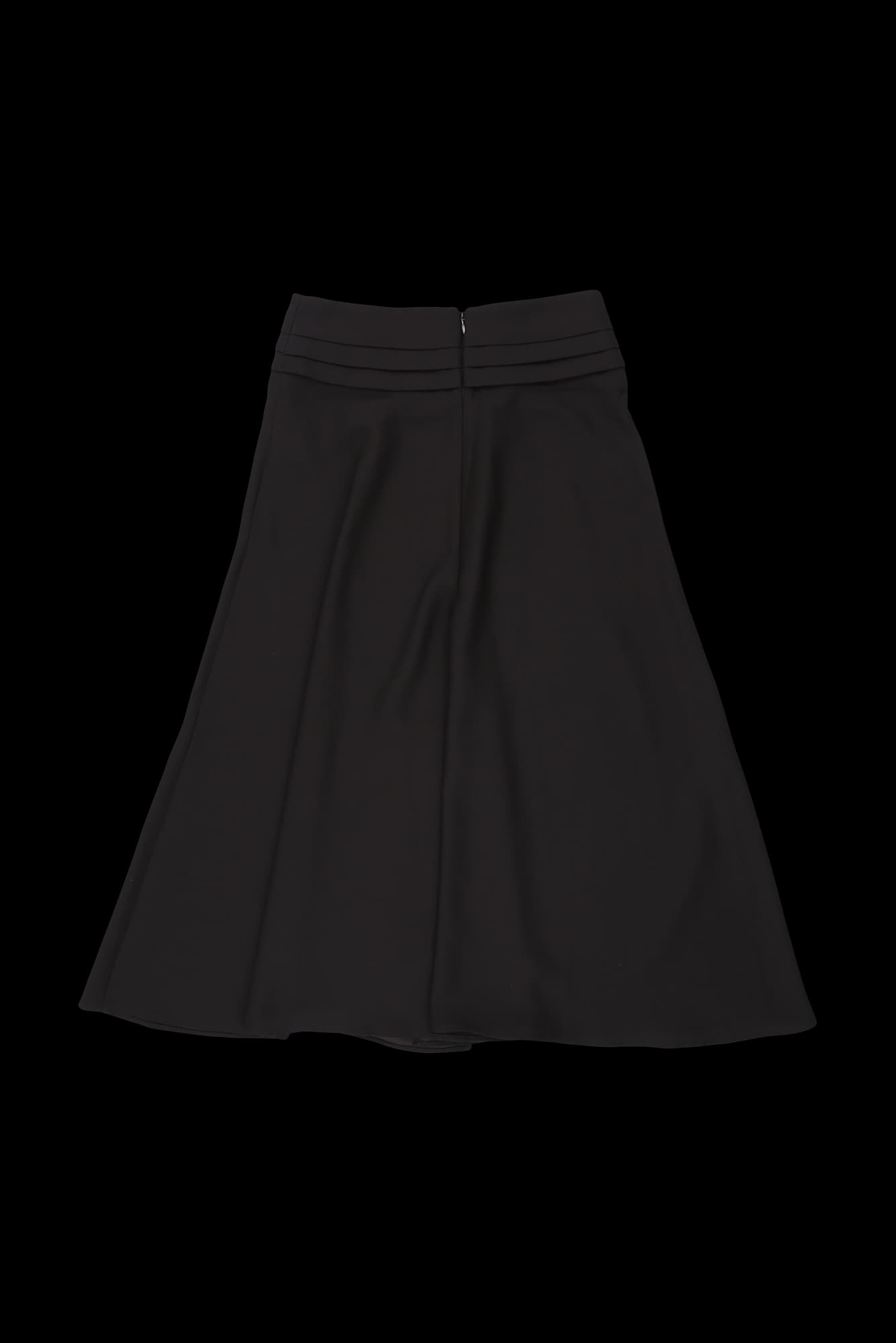 플리츠 주름 랩 스커트