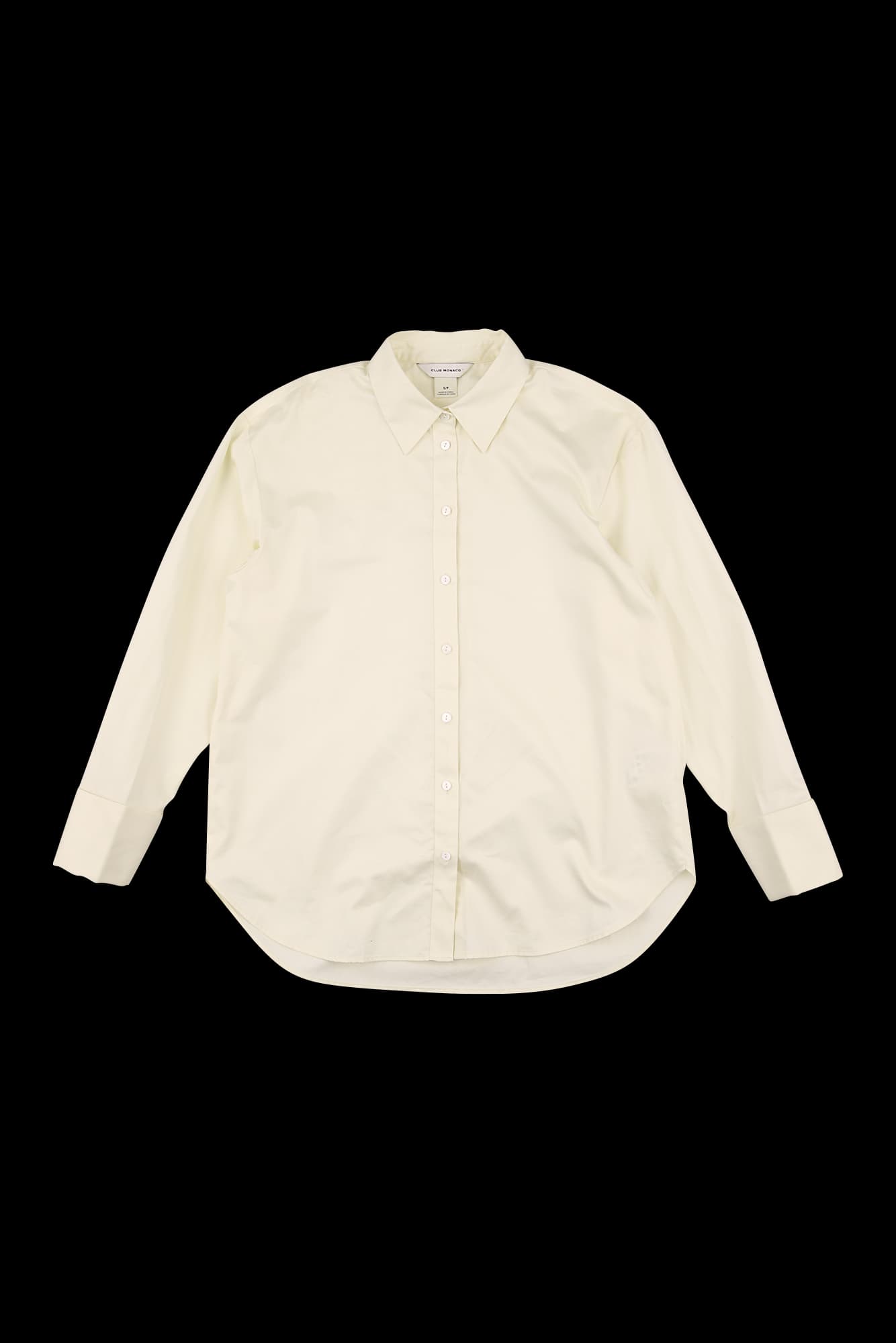 롤업 커프스 긴팔 셔츠