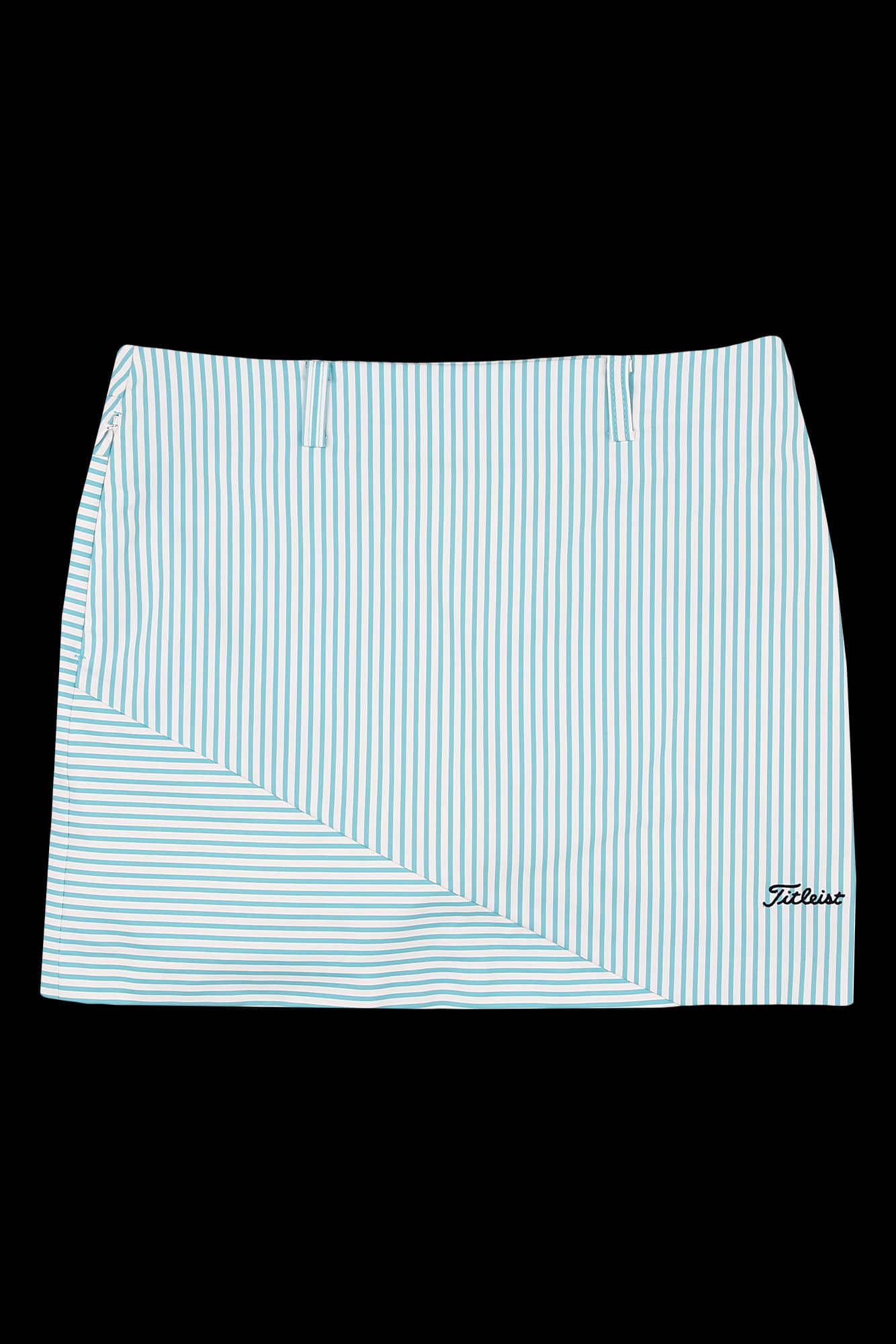 사선 스트라이프 스커트