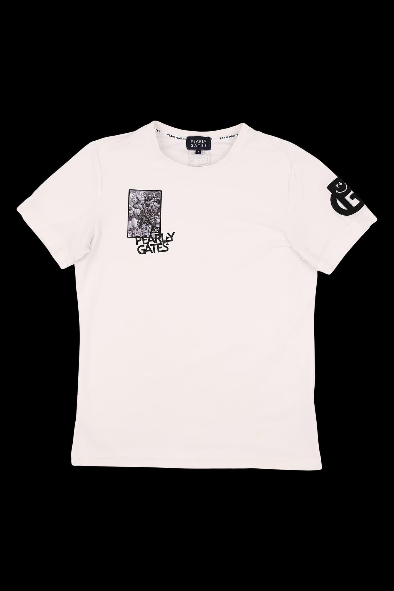 [남성] 패치 프린팅 반팔 티셔츠