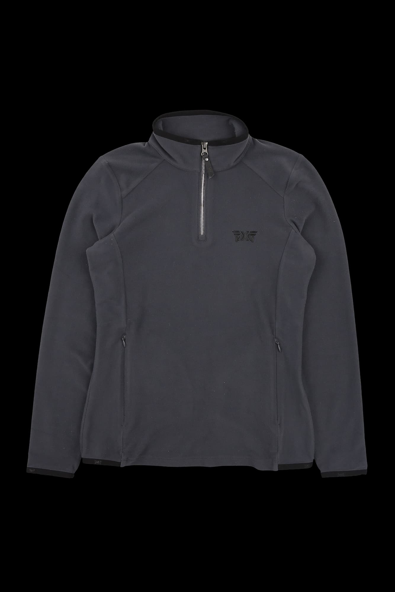 반집업 브러쉬 긴팔 티셔츠 