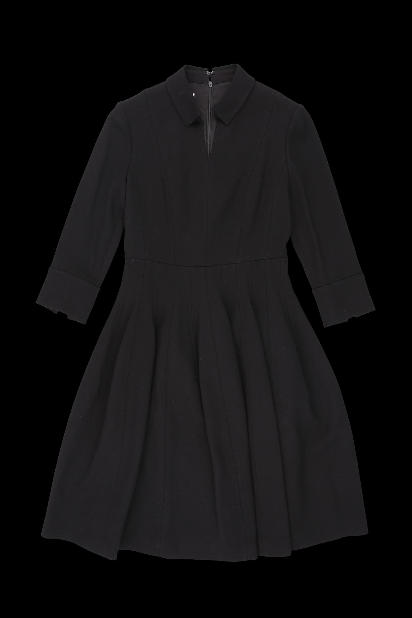 라인 카라 원피스