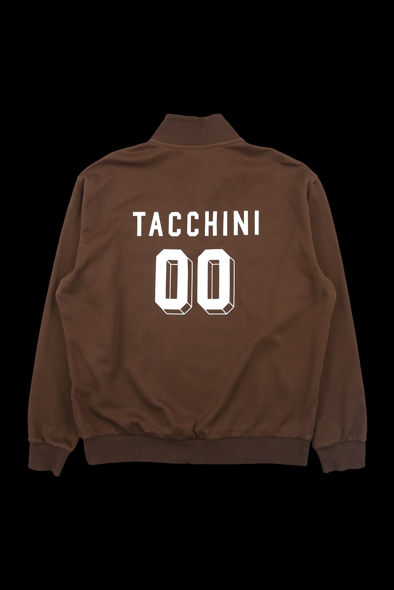 [남성] 로고 패치 반집업 스웻 긴팔 티셔츠