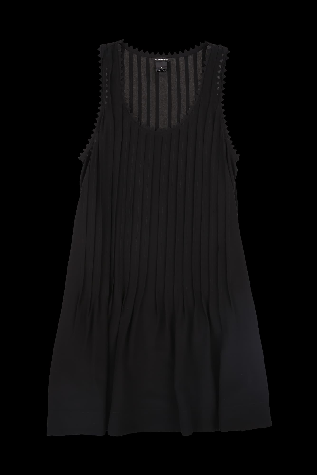 플리츠 슬리브리스 원피스