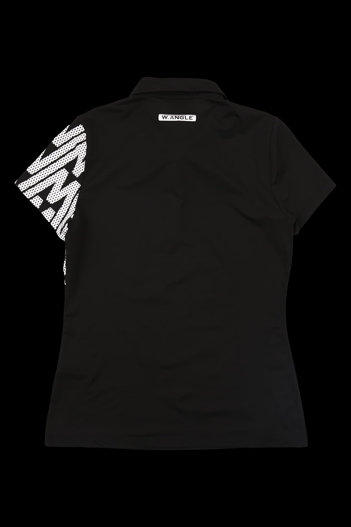 프린팅 카라 반팔 티셔츠