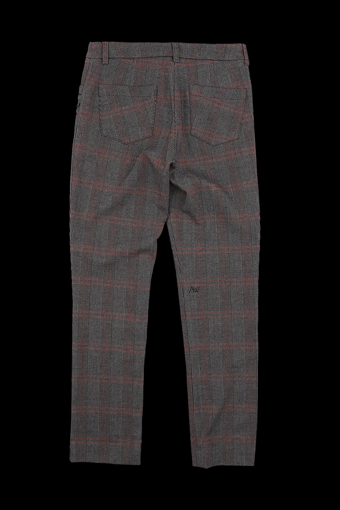 체크 베이직 팬츠