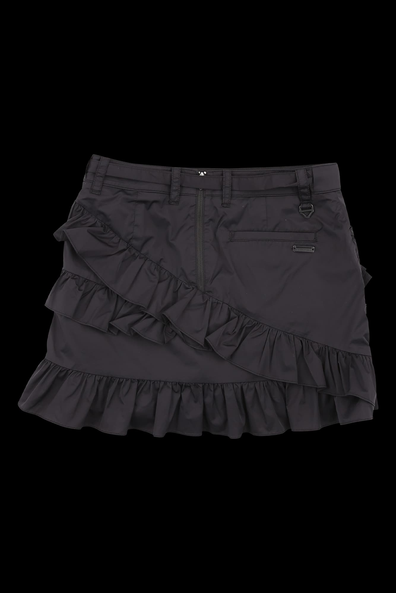 나일론 프릴 스커트