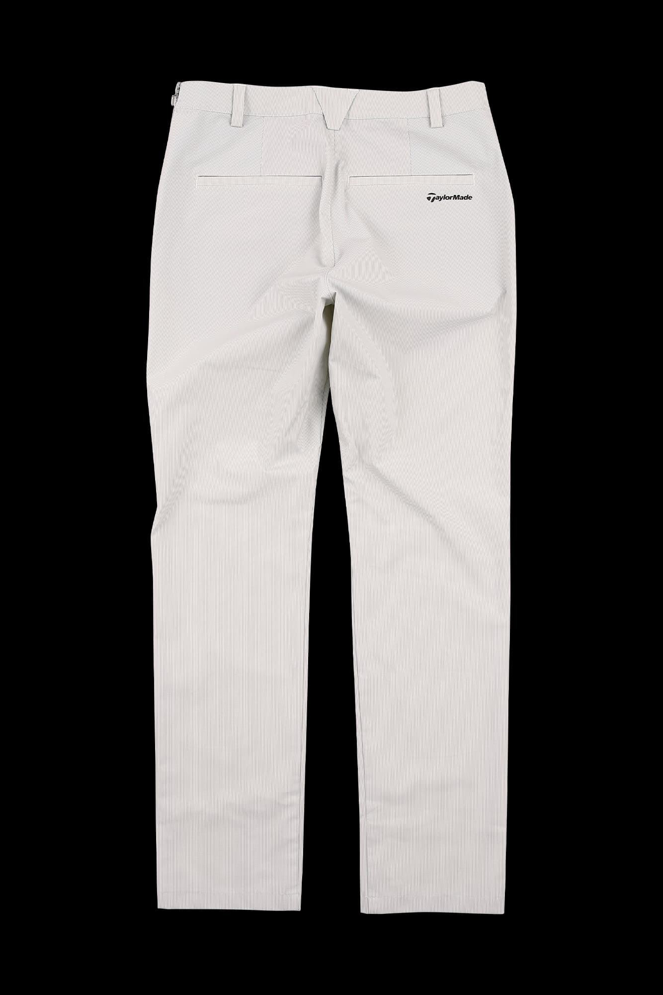 체크 스트레치 롱팬츠