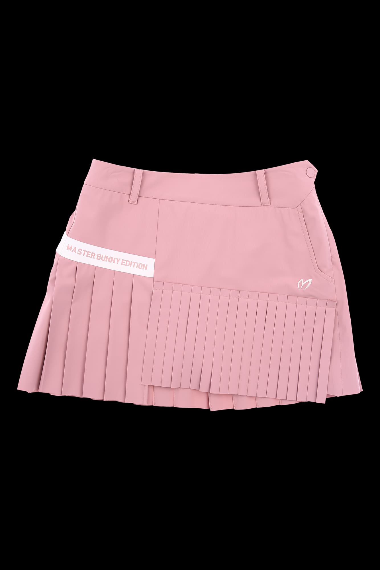 언발 플리츠 스커트