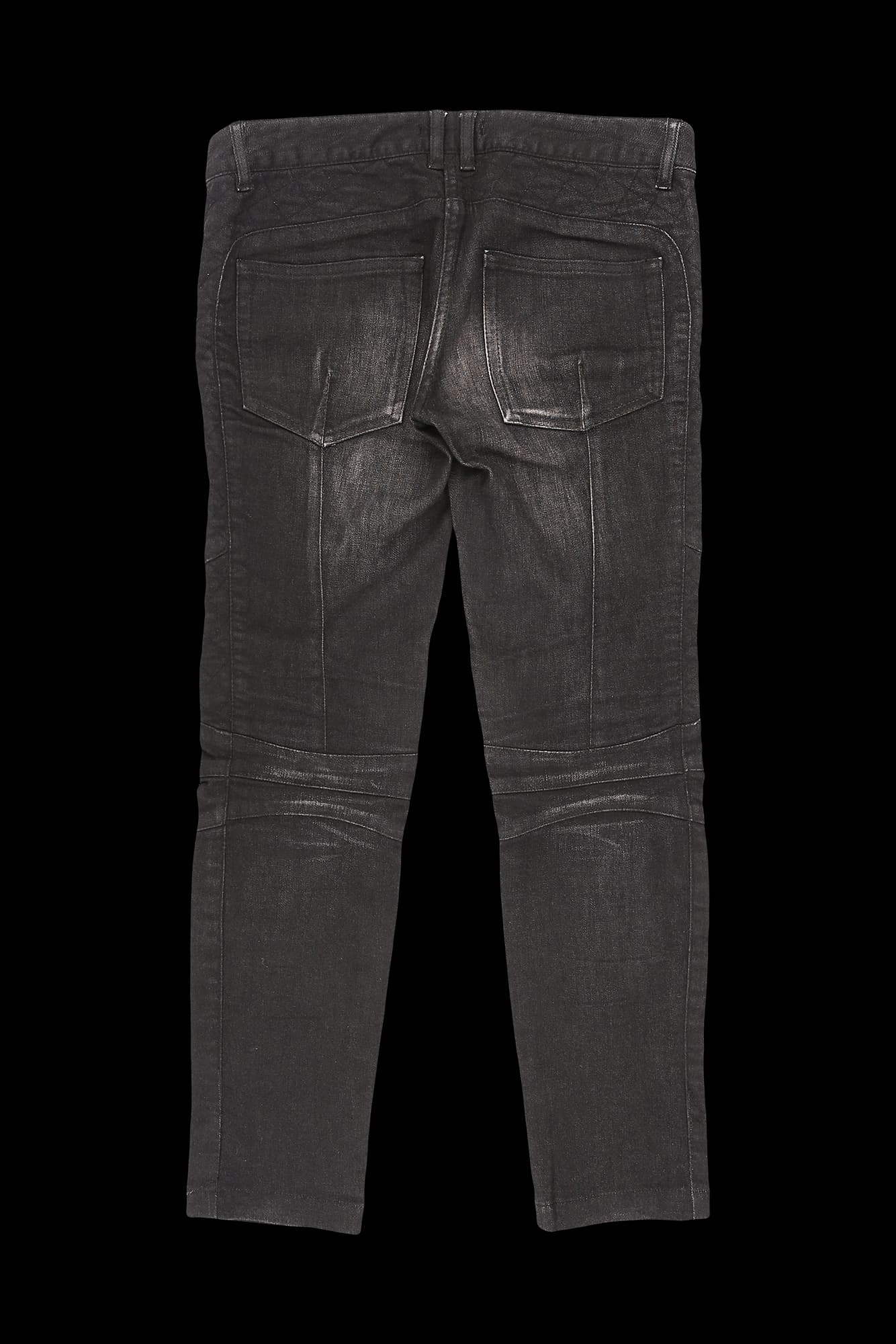 스티치 슬림 데님 팬츠