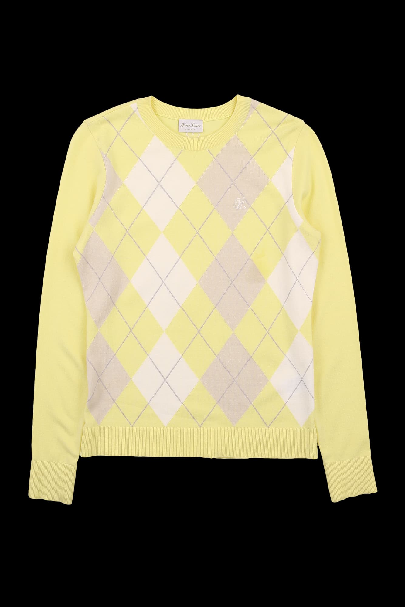 아가일 라운드 니트