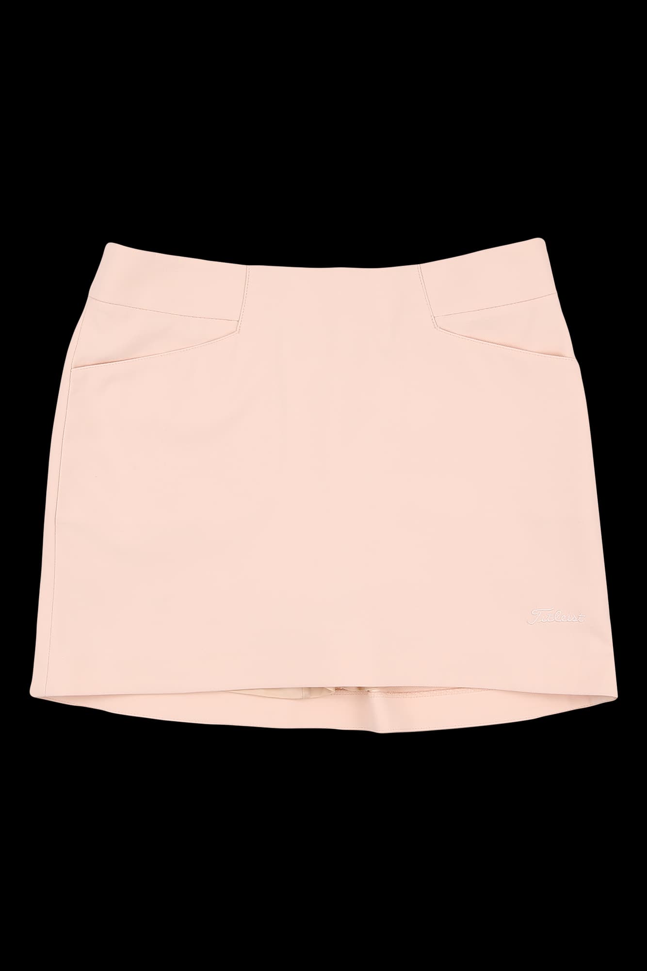 투포켓 자수로고 스커트