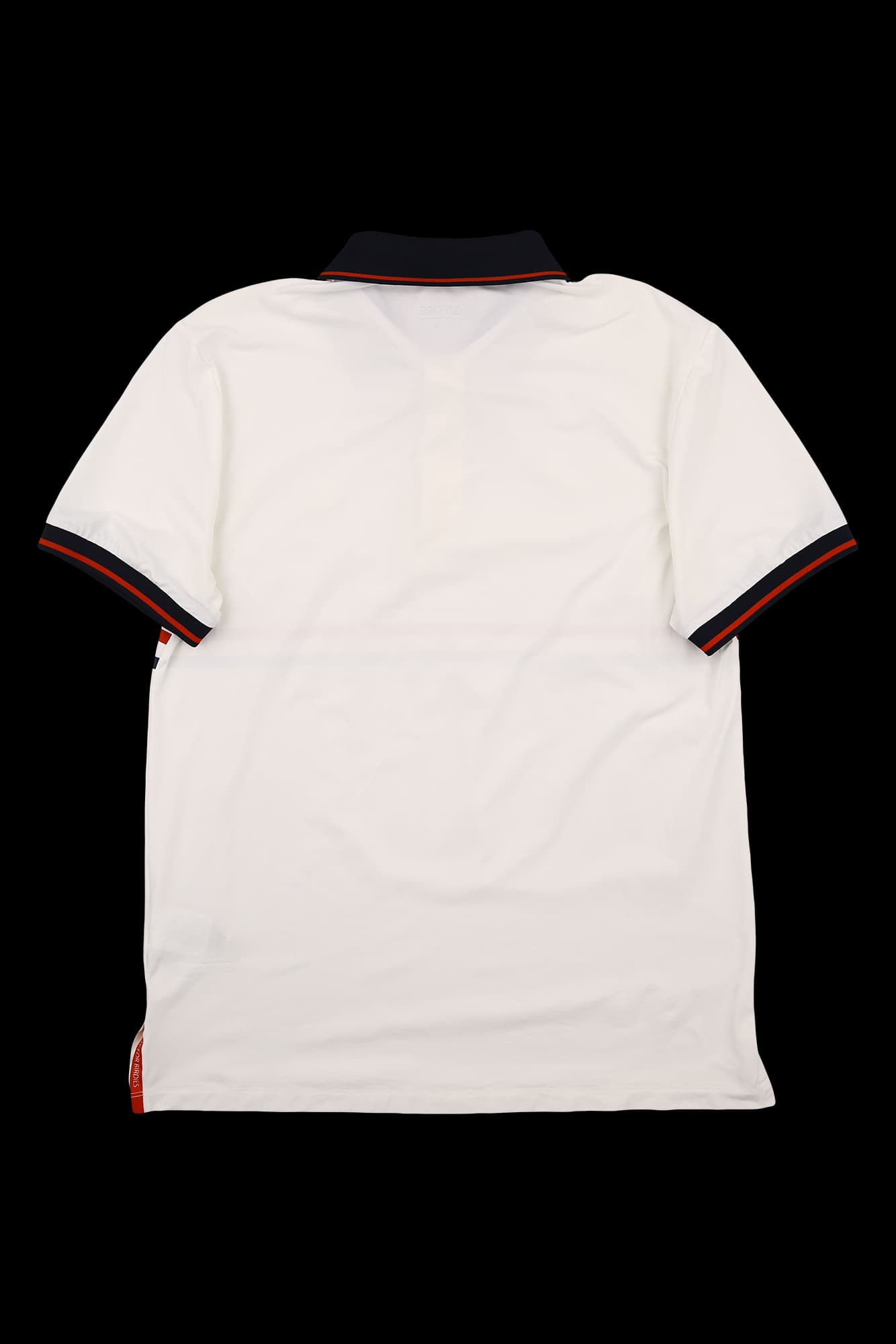 [남성] 배색 라인 카라 반팔 티셔츠