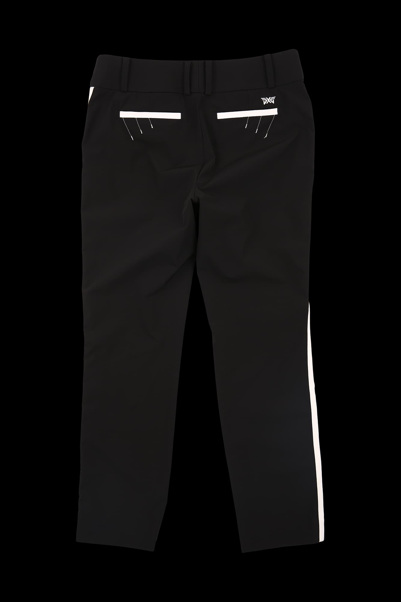 배색 라인 롱팬츠