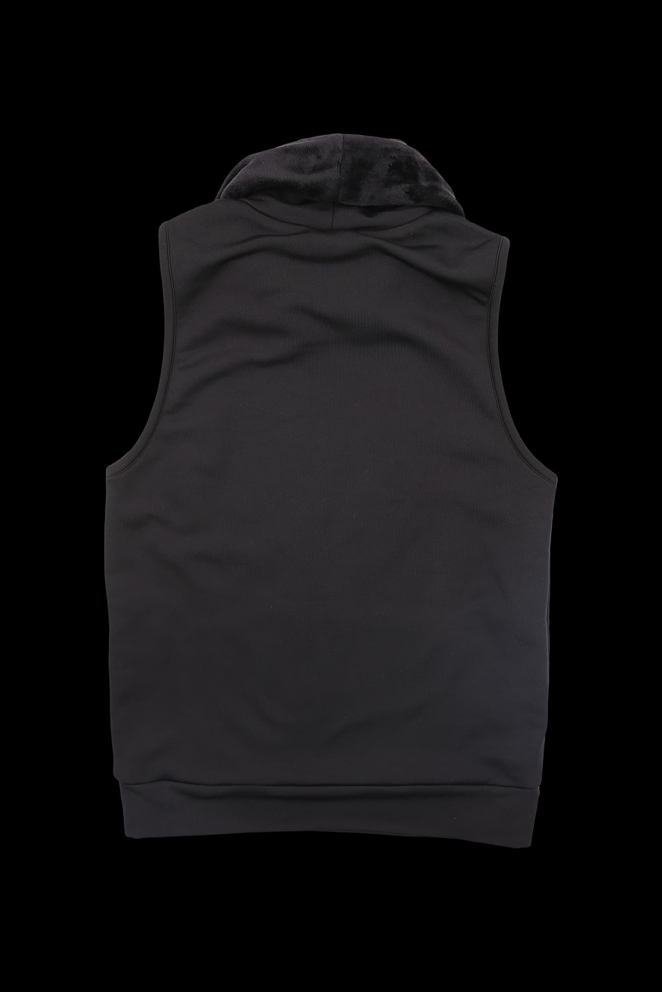 포켓 터틀넥 기모 베스트