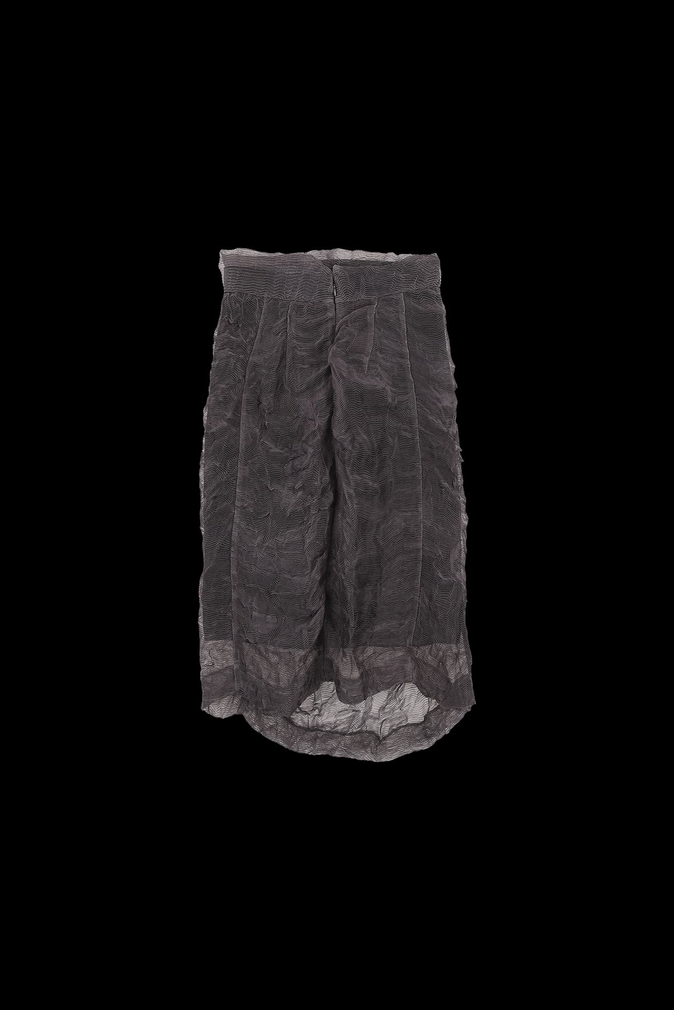 물결 주름 스커트