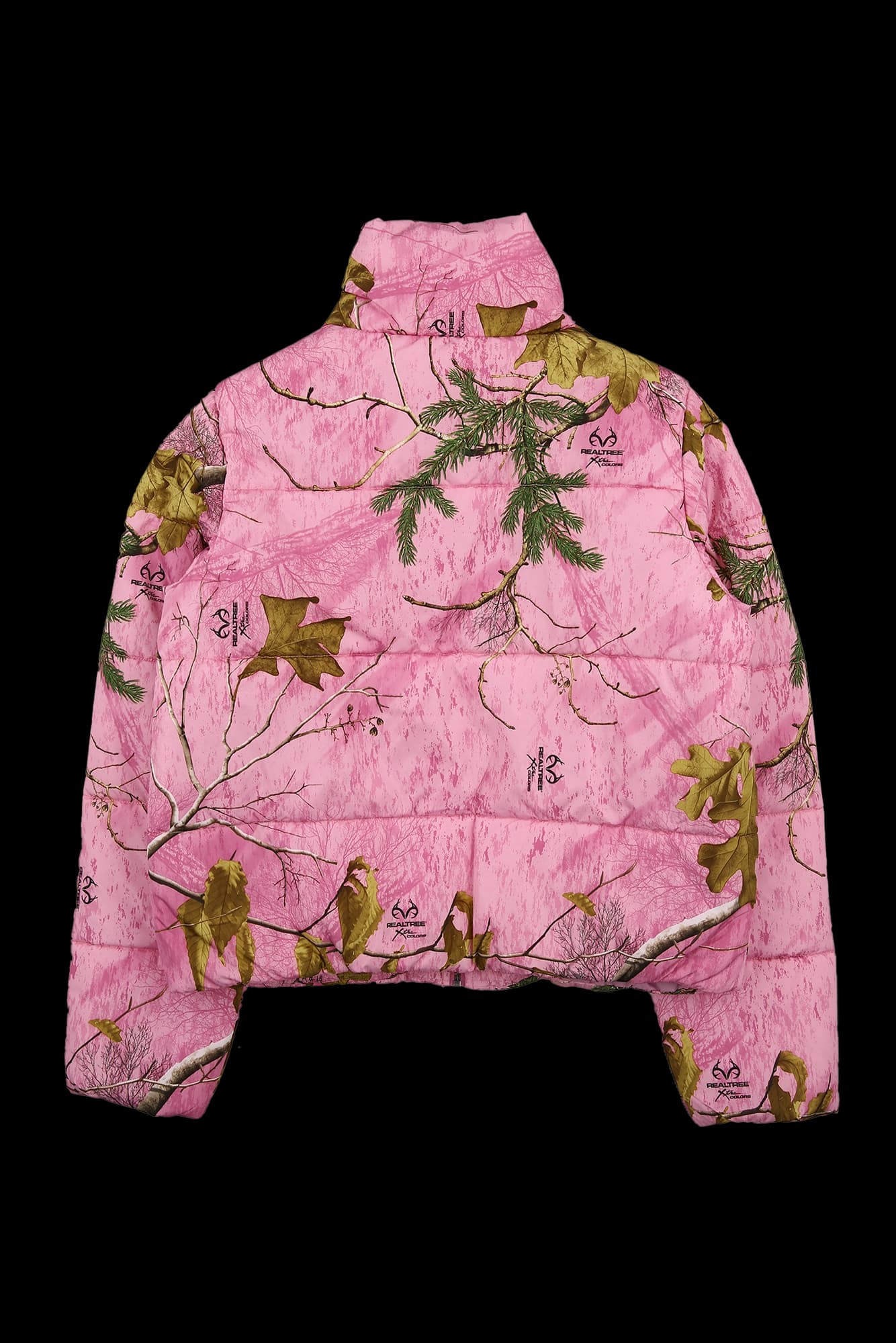 [남성][새상품] 리얼트리 패턴 패딩 점퍼