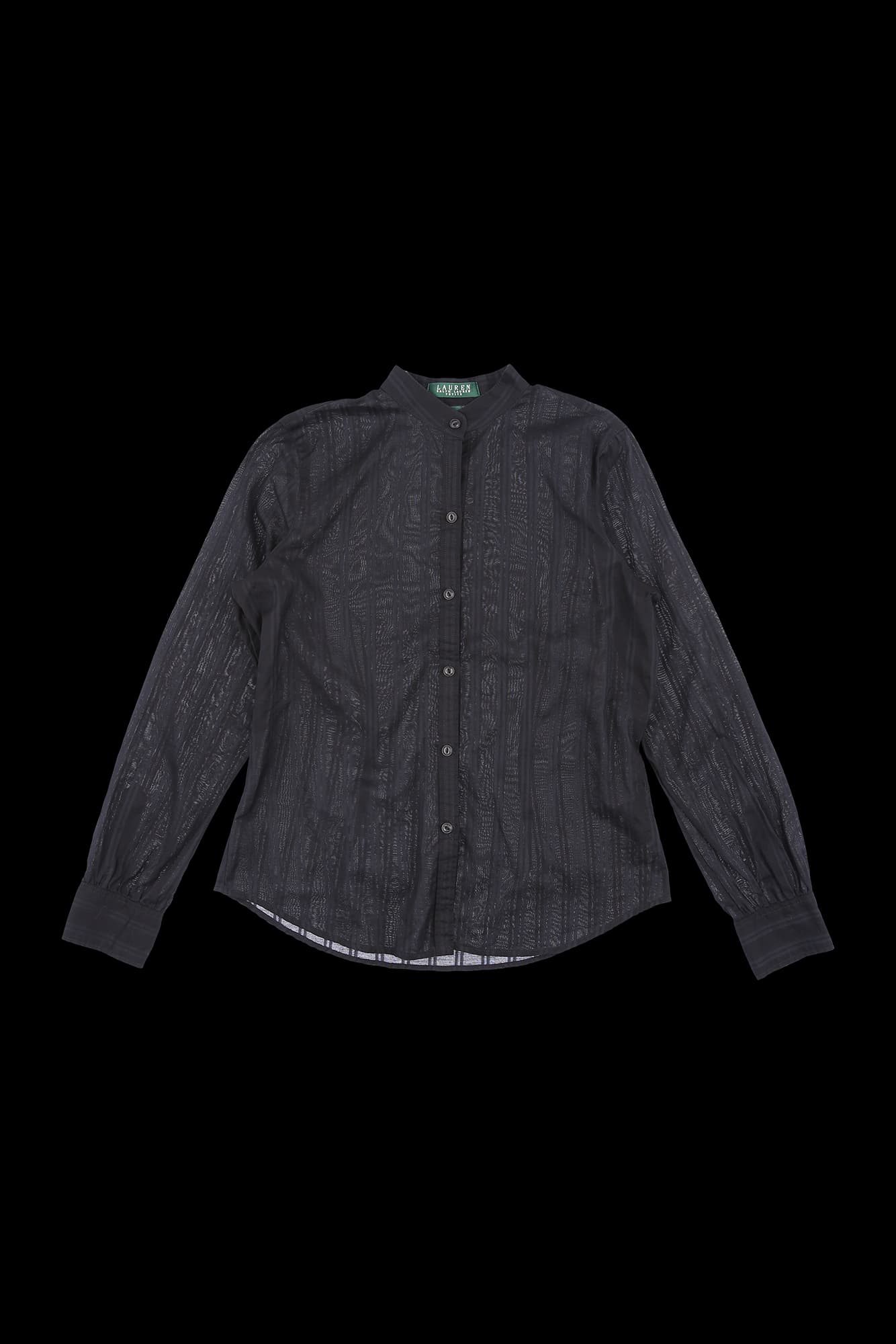 스트라이프 긴팔 셔츠