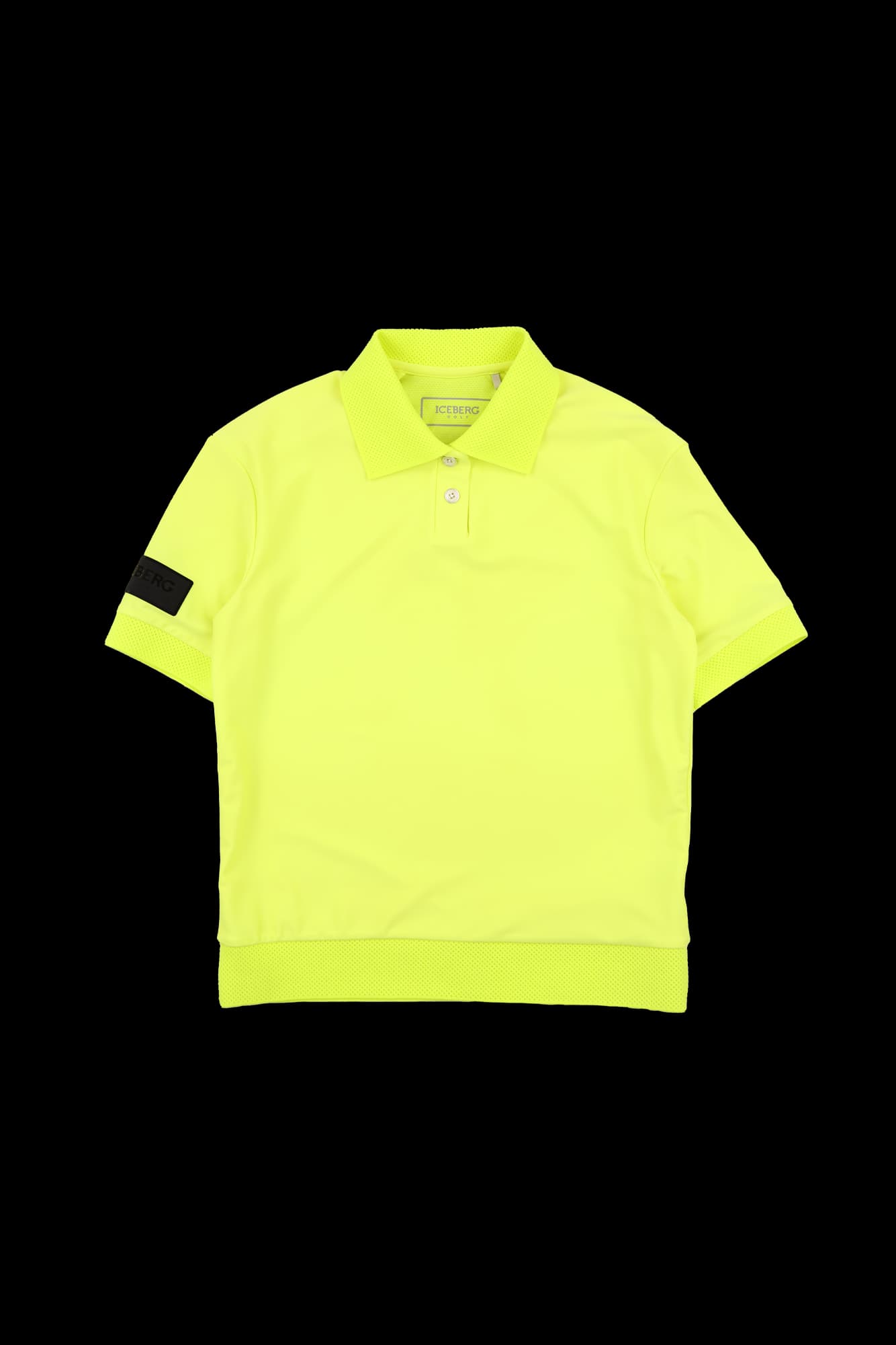 니트 카라 반팔 티셔츠